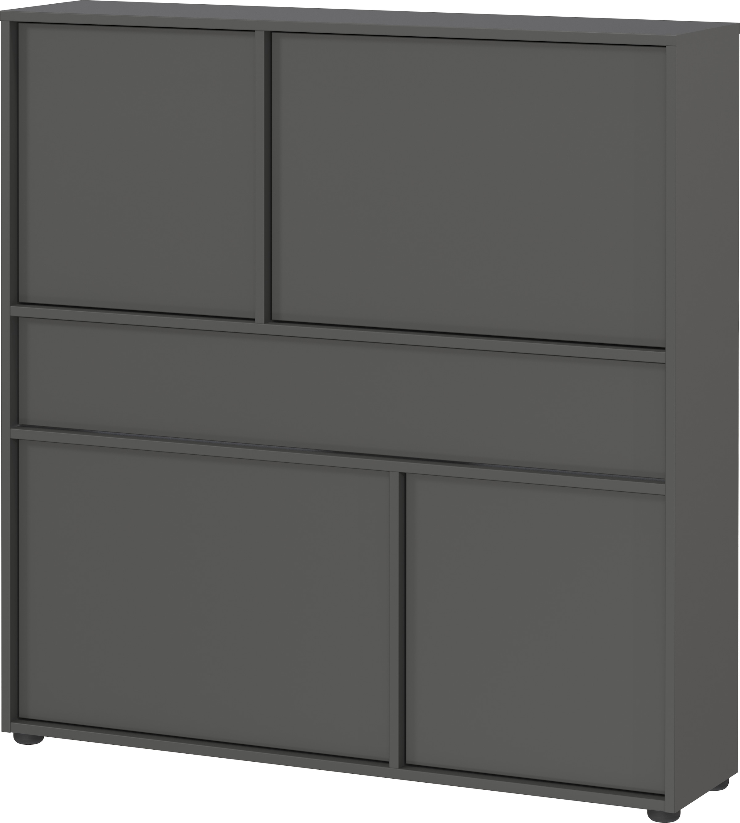 GERMANIA Garderoben-Set »GW-Ameca 2.0«, (3 St.), Garderoben-Set:Mehrzweckschrank und Spiegel