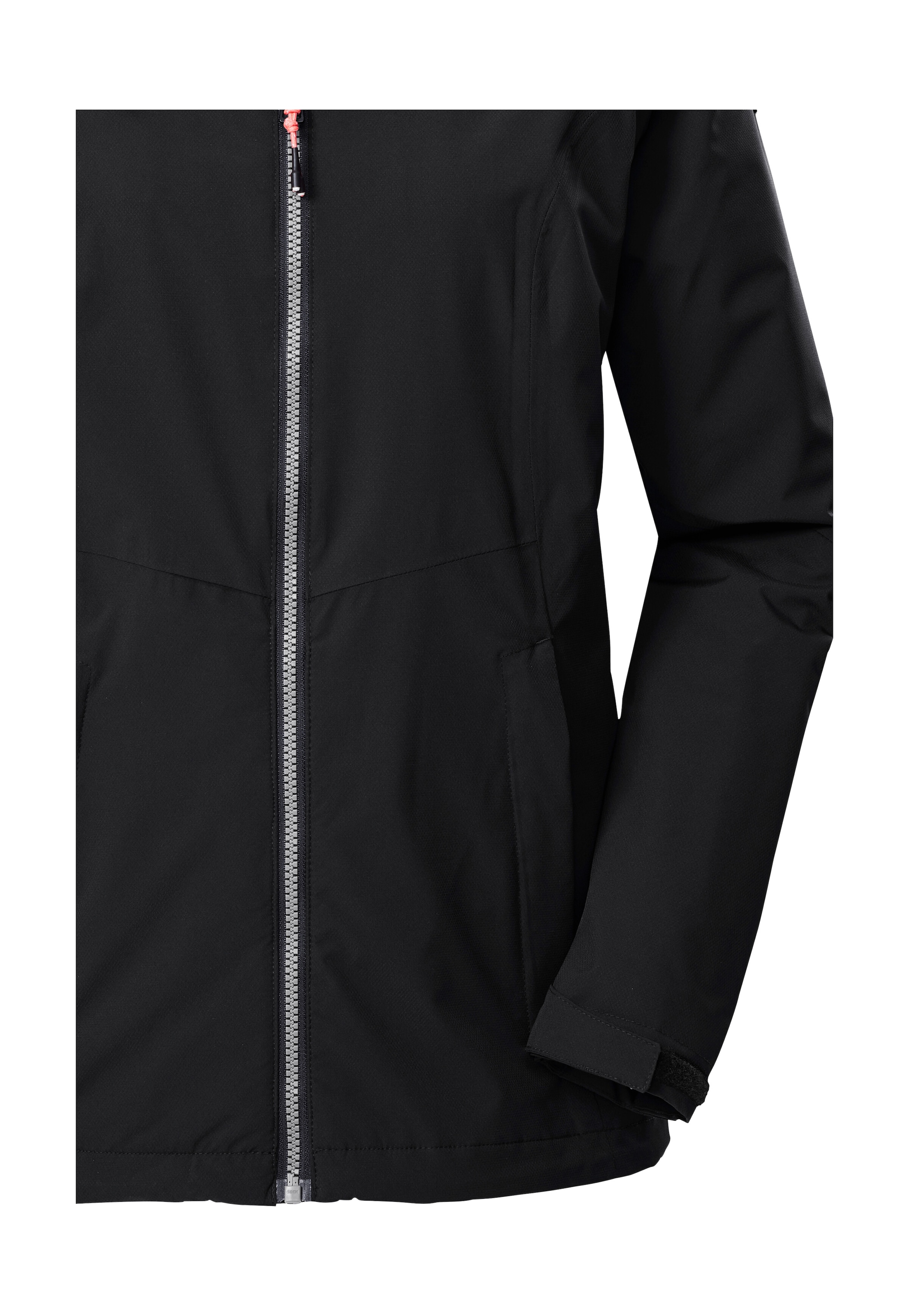 Killtec Outdoorjacke »Damen Regenjacke OOKS 1«, Leichte, wasser- und winddichte Jacke, atmungsaktiv, abnehmbare Kapuze