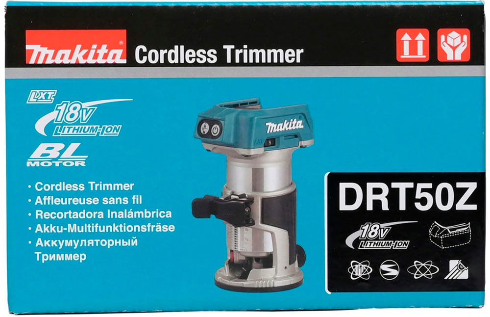 Makita Akku-Multifunktionsfräse »DRT50Z«, ohne Akku und Ladegerät