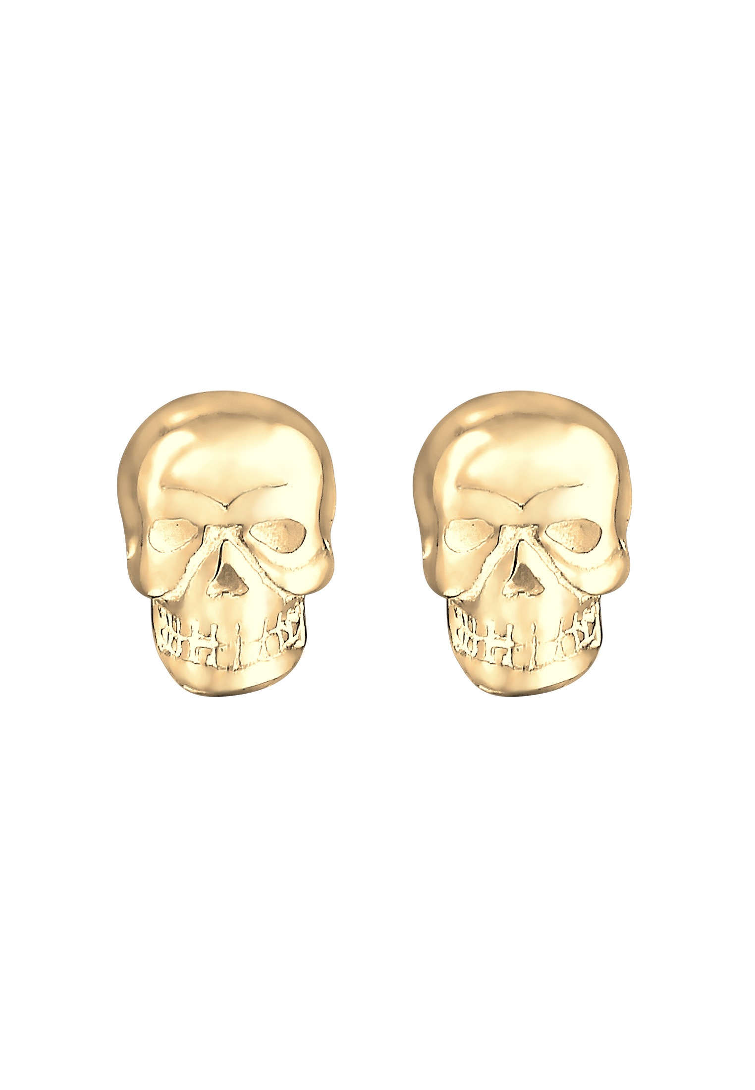 Elli Paar Ohrstecker »Ohrringe Totenkopf Rock Gothic Trend 925 Silber«
