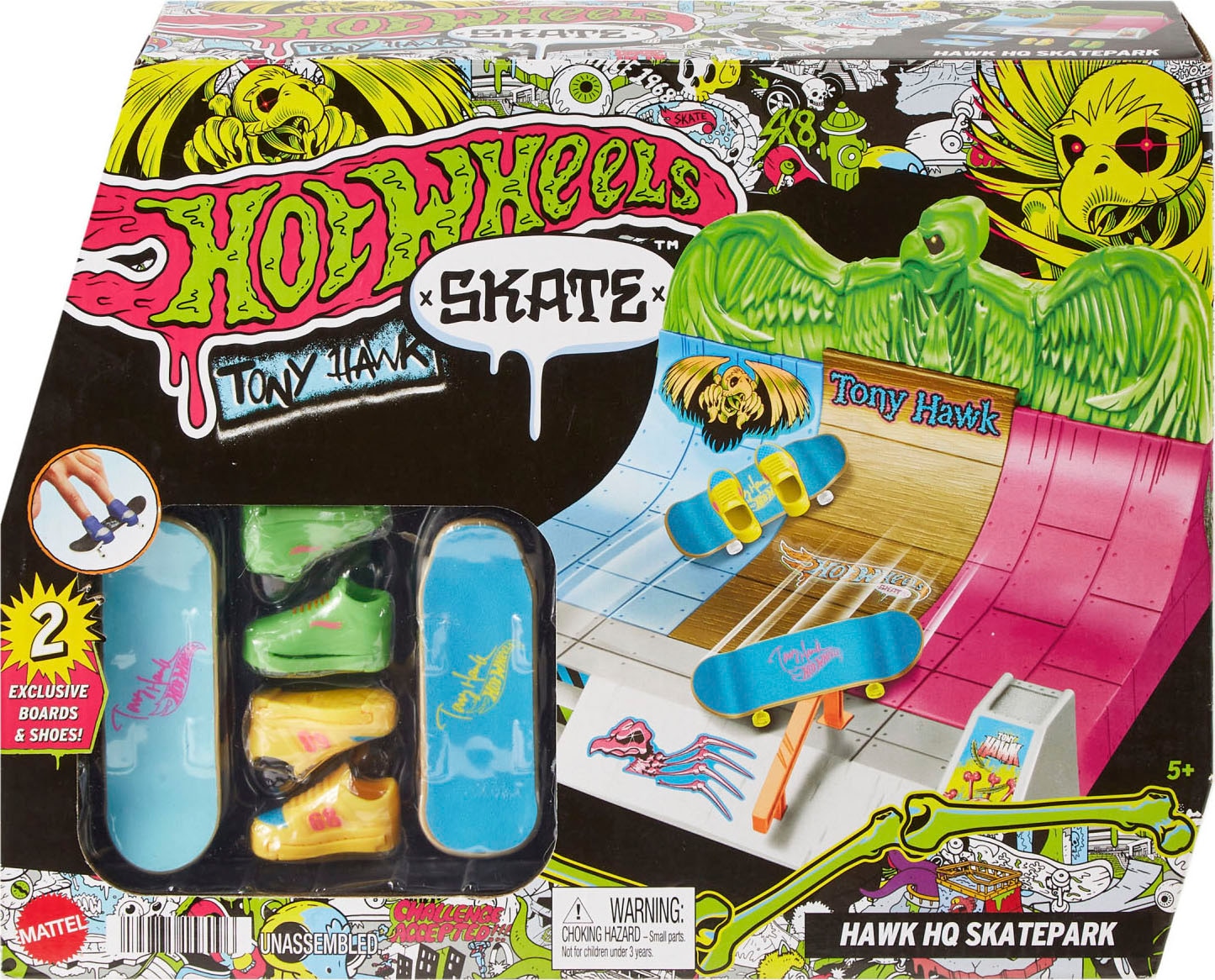 Hot Wheels Spielwelt »Skate Tony Hawk HQ Skatepark«