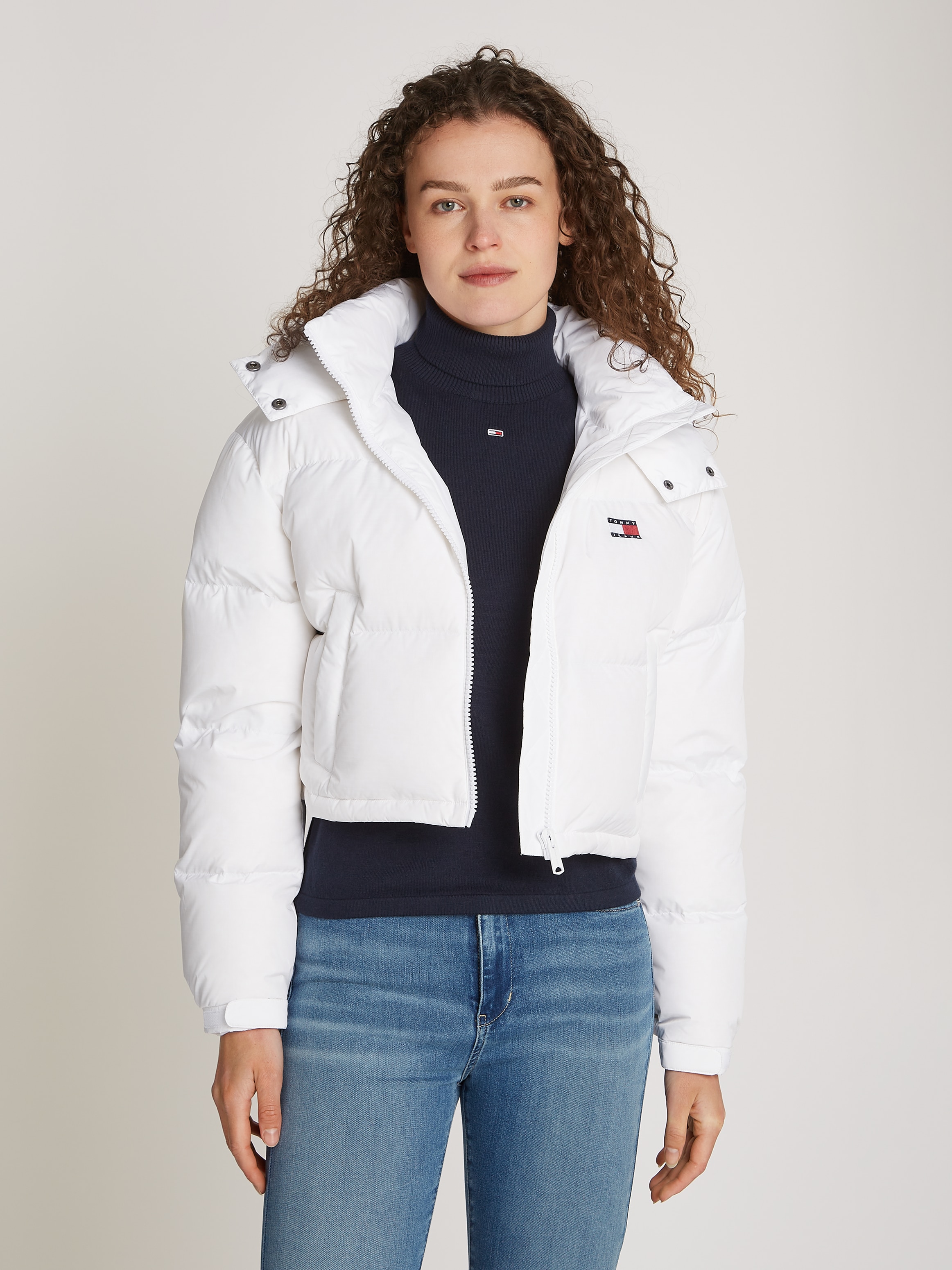 Steppjacke »TJW CRP ALASKA PUFFER«, mit Kapuze, mit Logostickereien