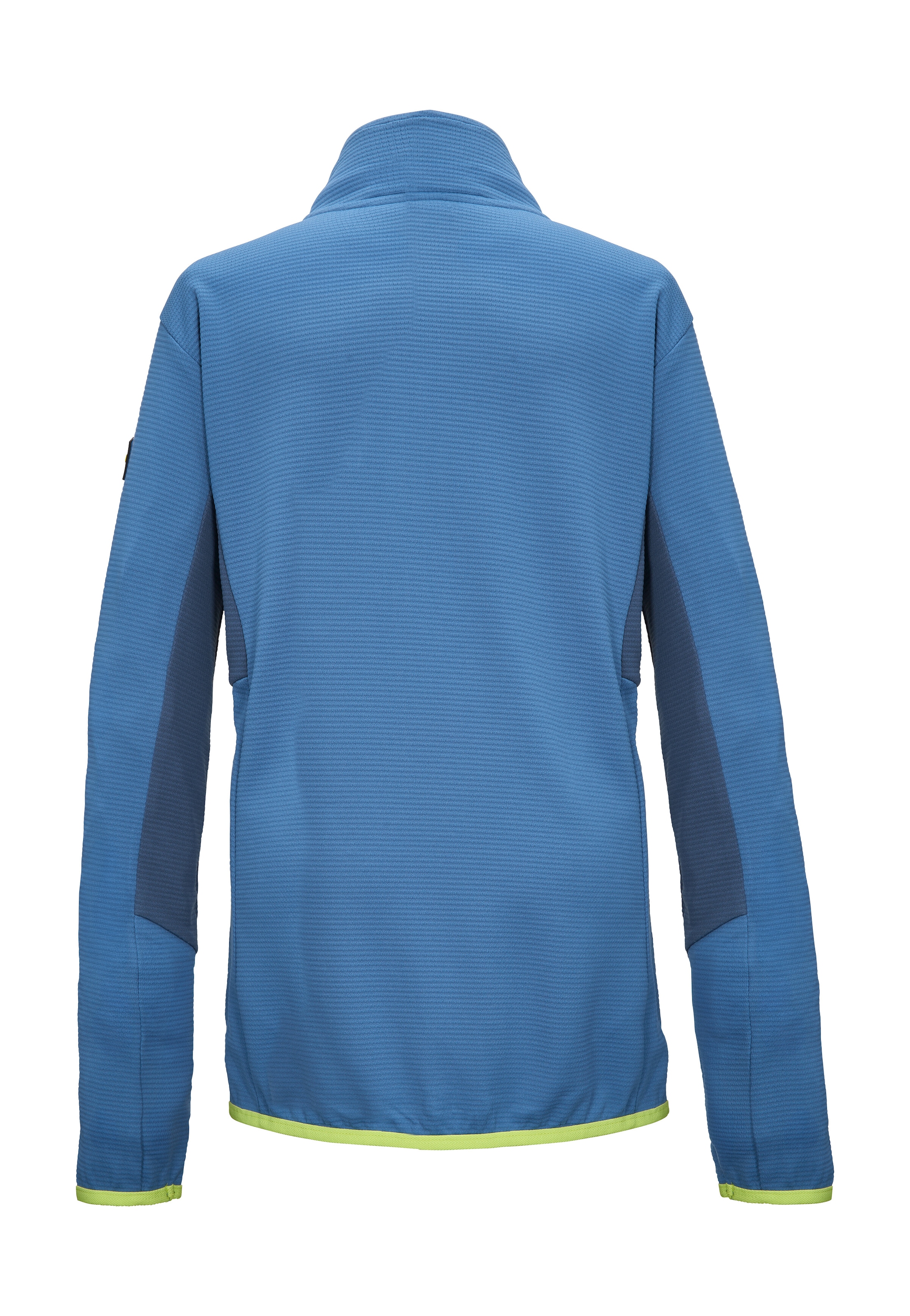 Killtec Strickjacke »KOS 140 BYS FLX JCKT« Colourblock-Design, 2-Wege-Stretch, Kinnschutz, vielseitig einsetzbar