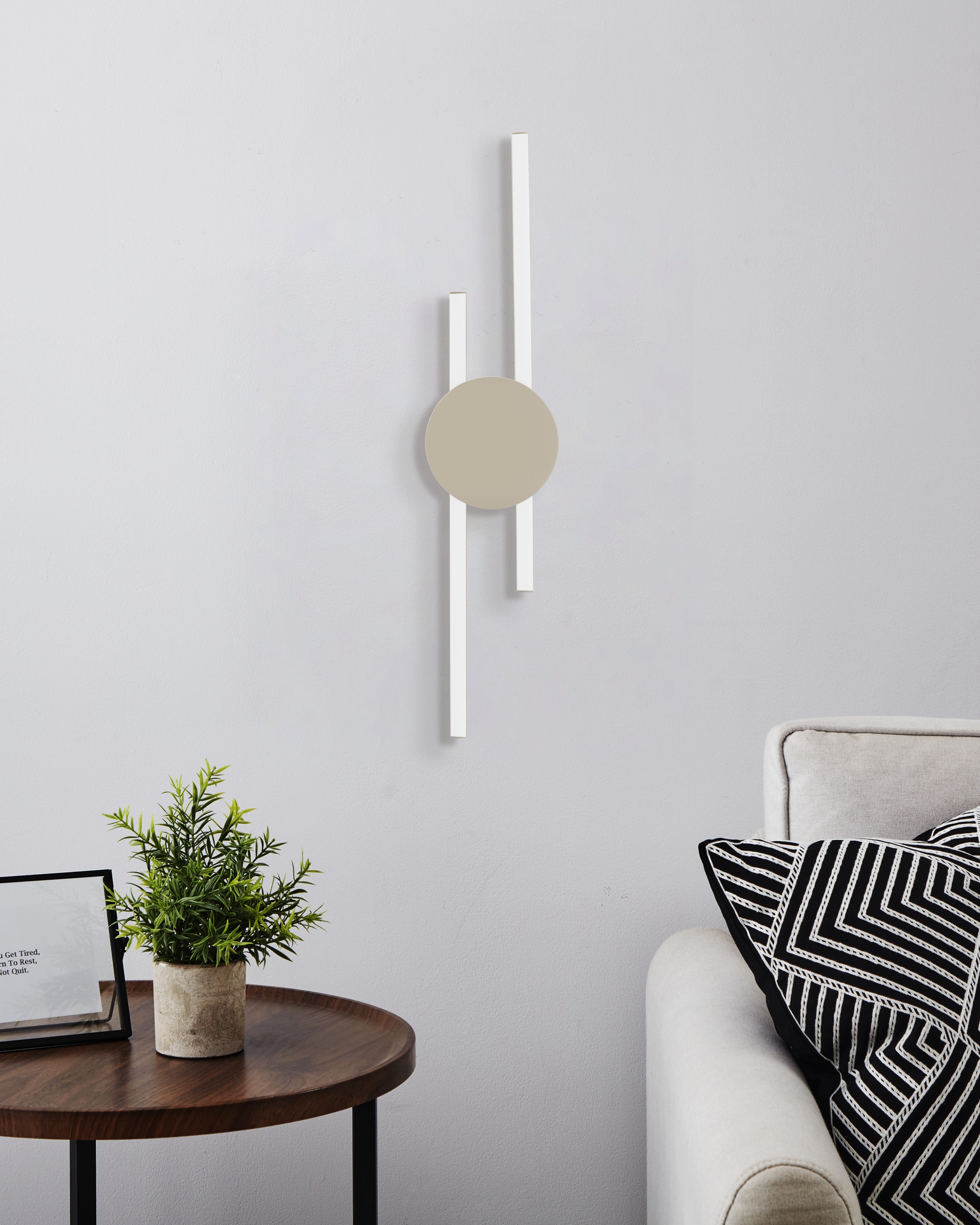 EGLO Deckenleuchte »VENTICELLO Deckenlampe - Alu - LED;LED - 20W;0,91W - IP20« LED-Modul 1 Stk. Warmweiß Wohzimmerlampe, Esszimmerlampe, Flur, Schlafzimmer, L75 x B20 x H5,5cm