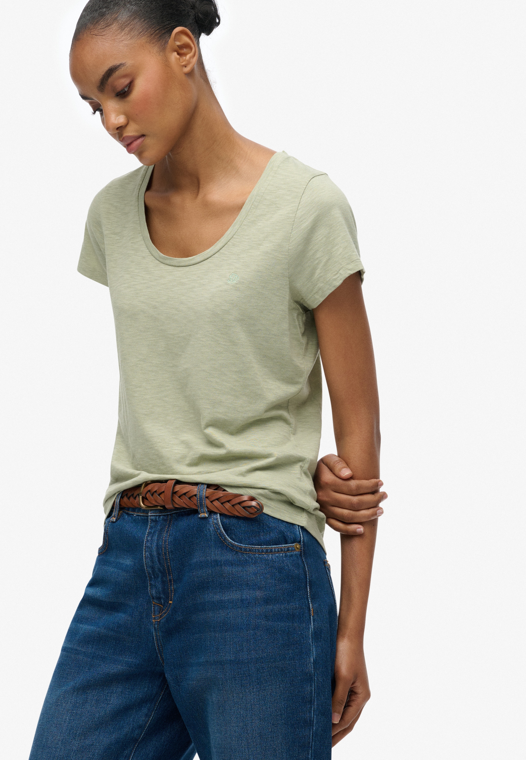 Superdry T-Shirt »STUDIOS SCOOP NECK TEE«