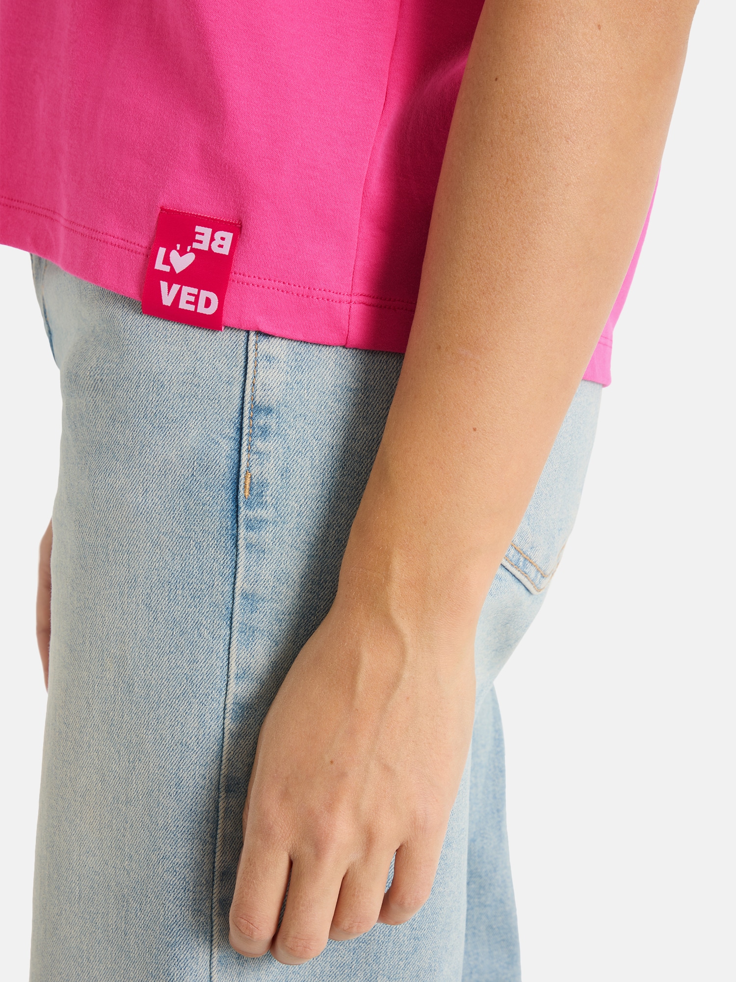 Lieblingsstück T-Shirt »CamilaEP« Ärmel mit Umschlag, Rundhals