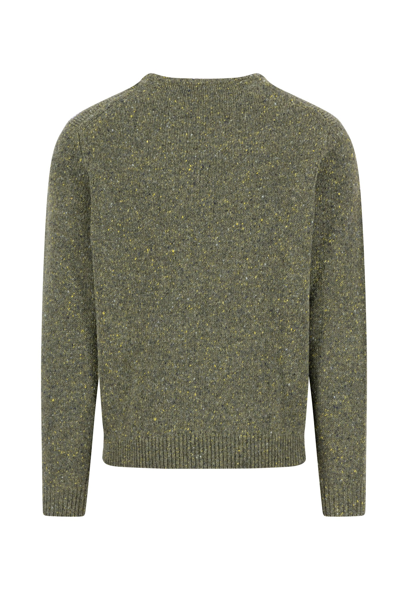 FYNCH-HATTON Strickpullover meliert, mit Rundhals
