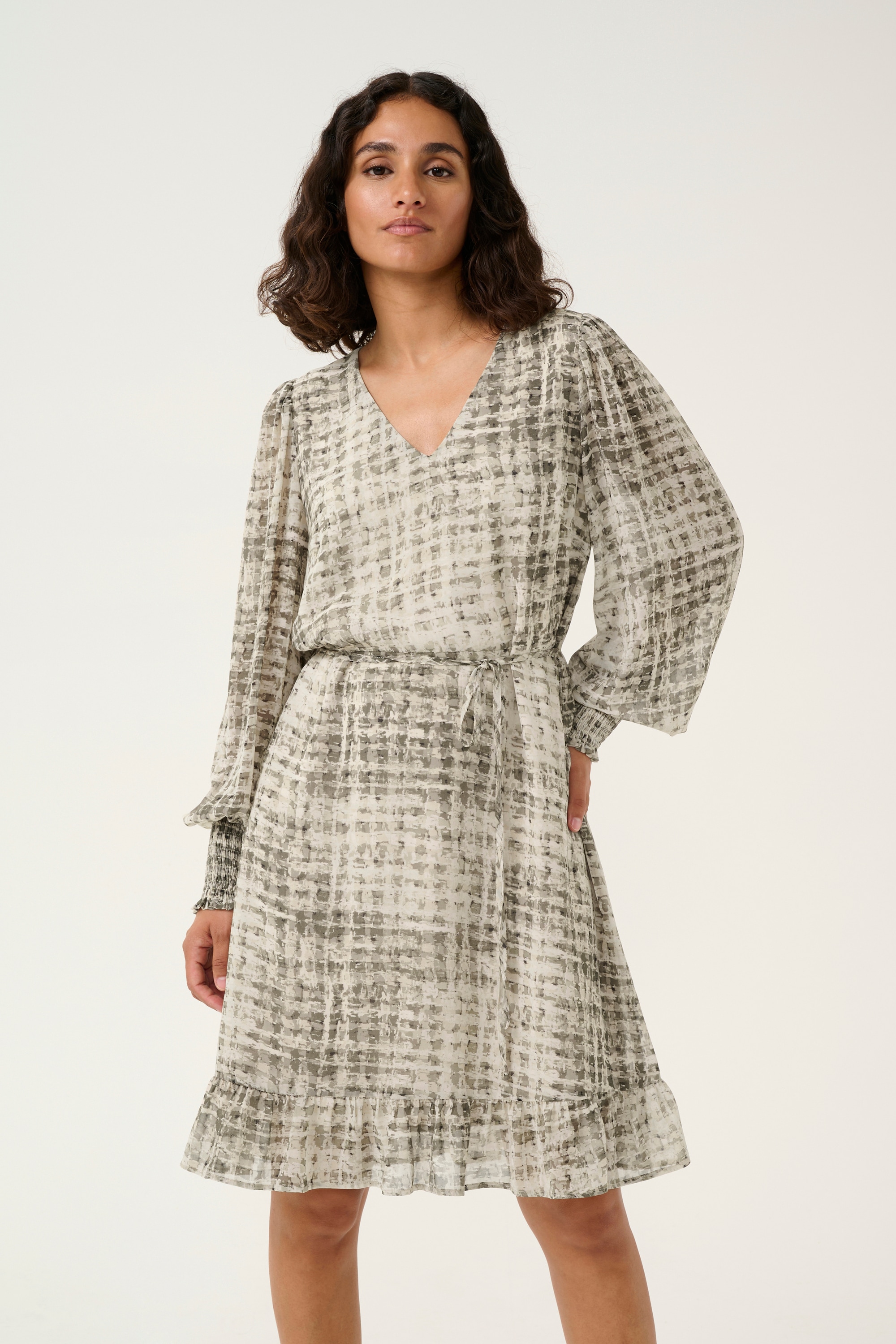 KAFFE Midikleid »Kleid KAtrinike«