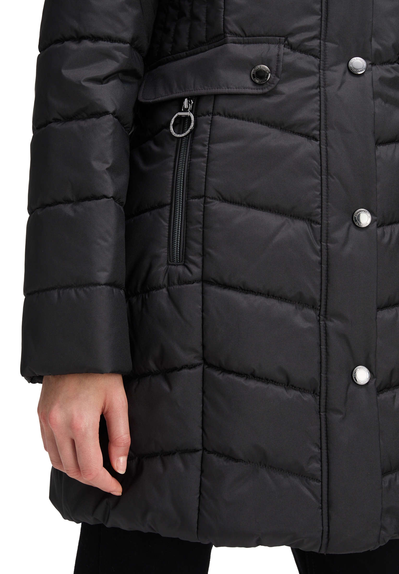 Betty Barclay Outdoorjacke »Outdoorjacke mit abnehmbarer Kapuze«