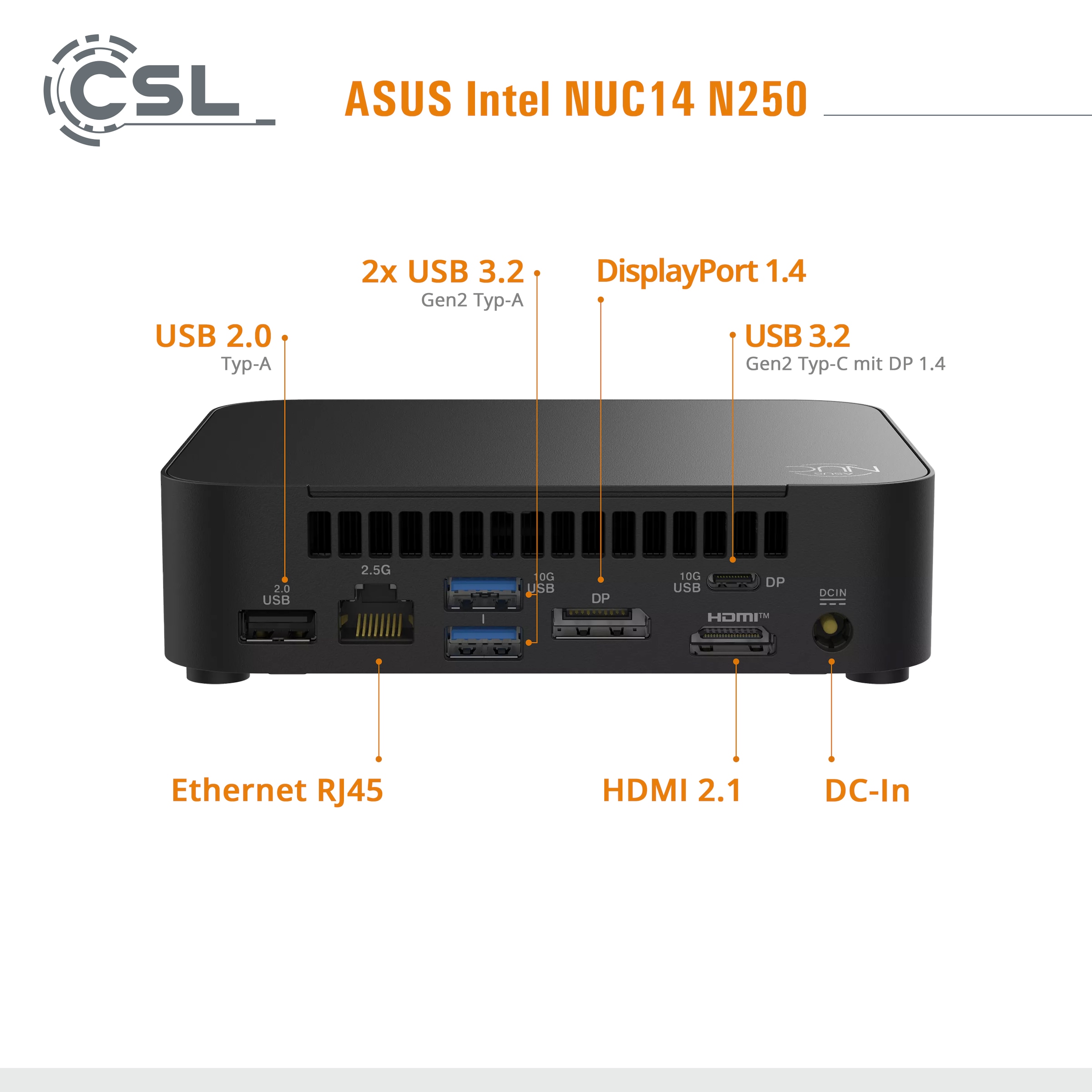 CSL PC »ASUS NUC14 N250«