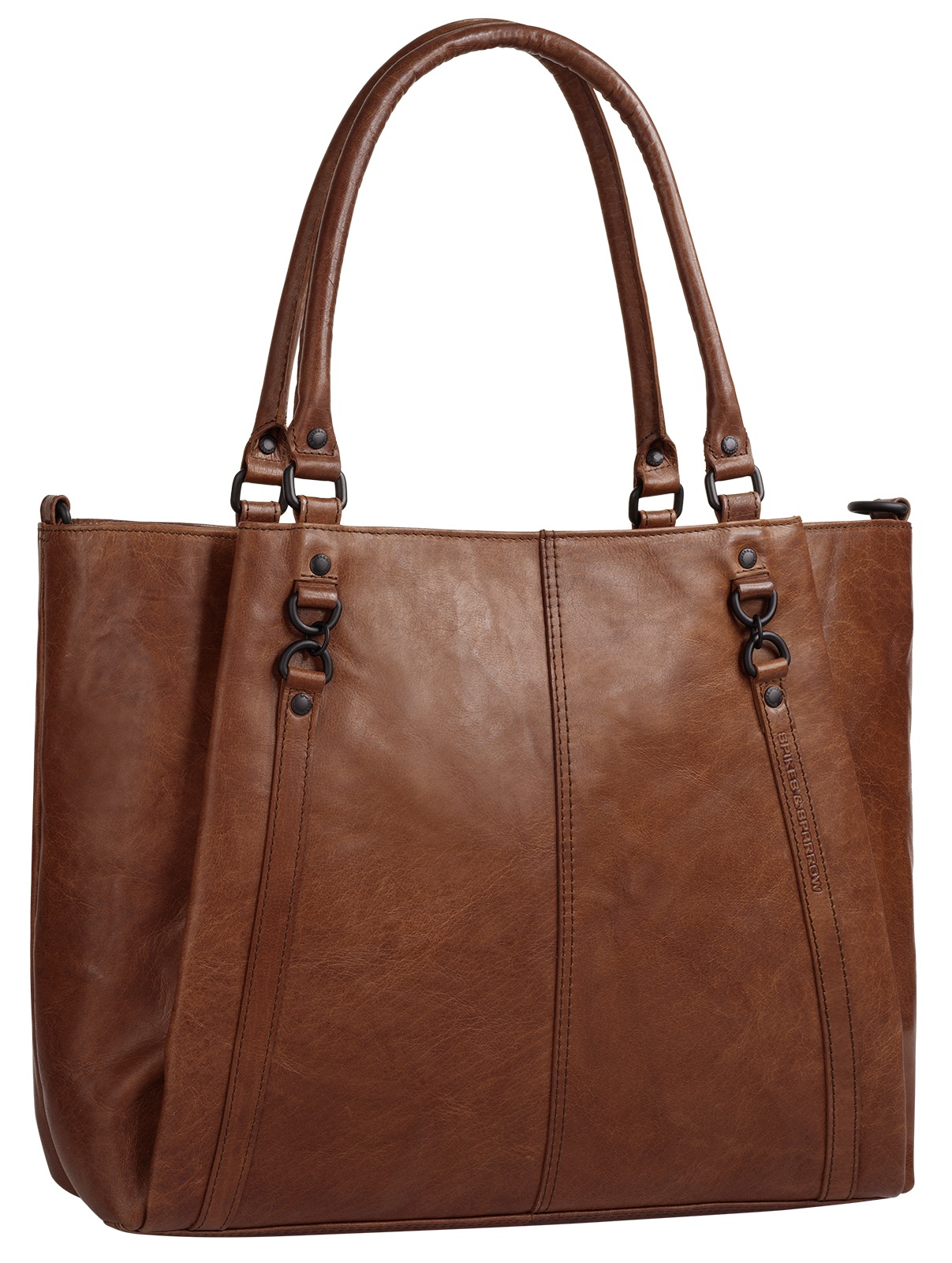 Spikes & Sparrow Shopper echt Leder