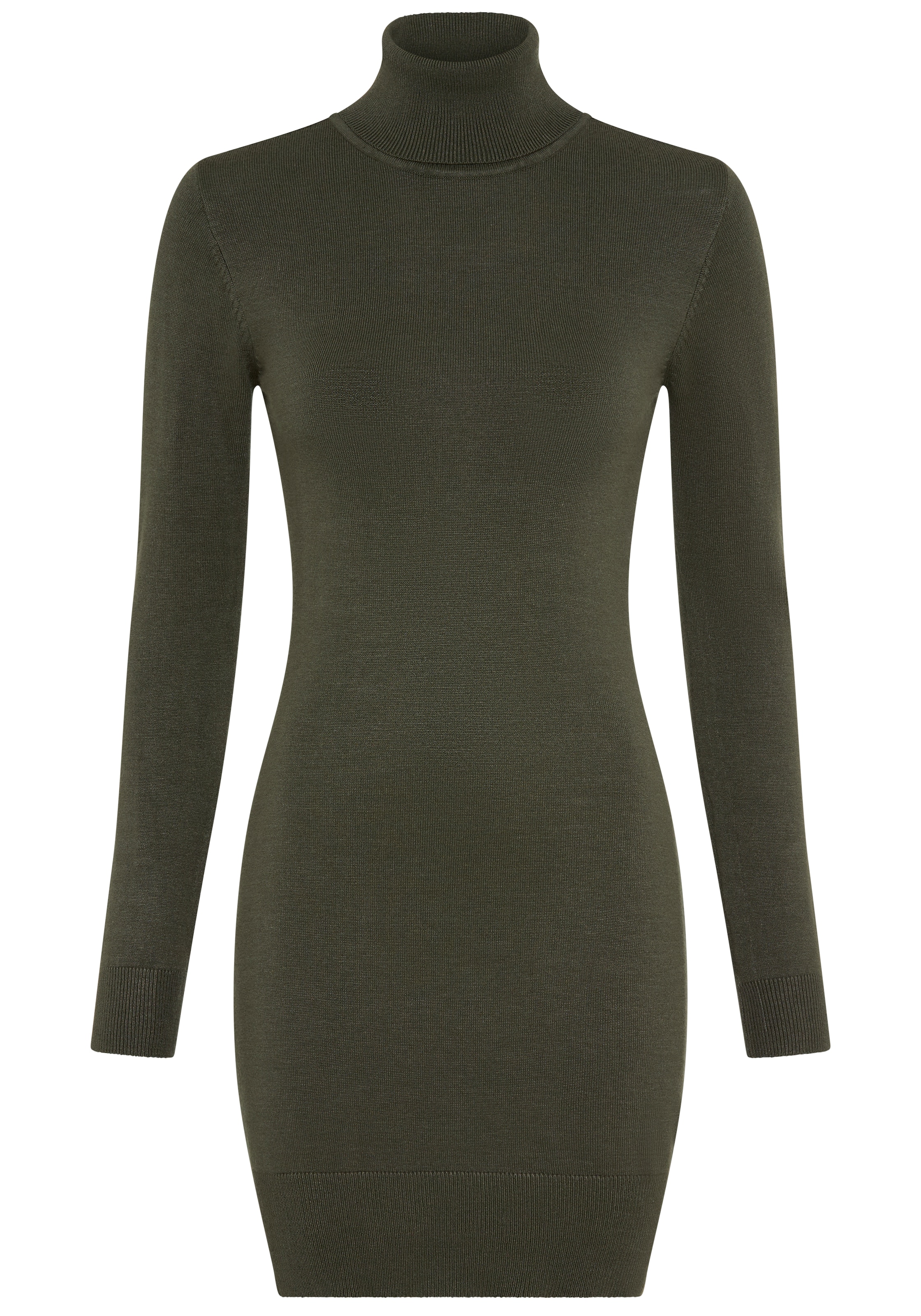 AJC Strickkleid mit Rollkragen aus Viskosemischung