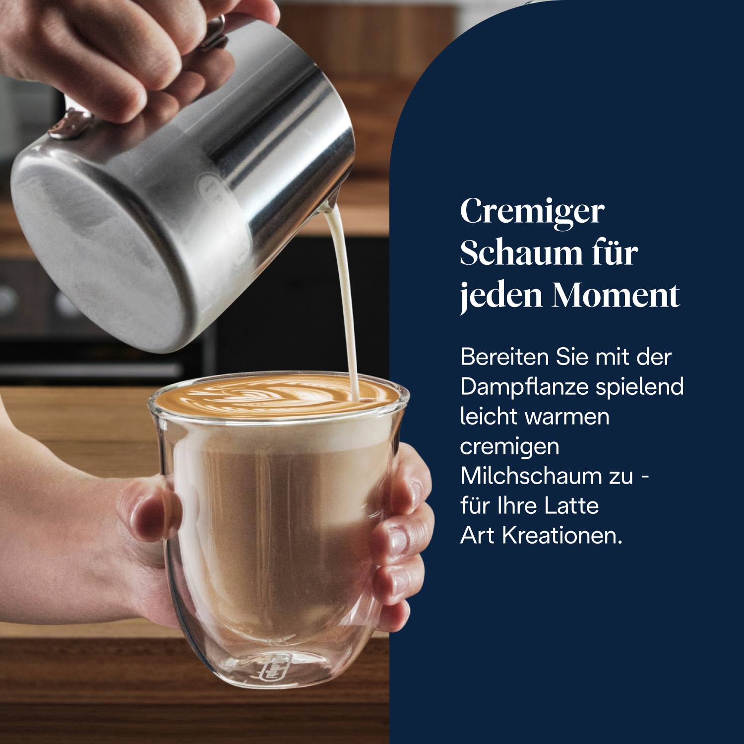 De'Longhi Espressomaschine »La Specialista Arte EC9155 - 4 Rezepte, 8 Mahlgradeinstellungen« 15 Mahlgrade, 3 Temperaturen, Milchschaumdüse