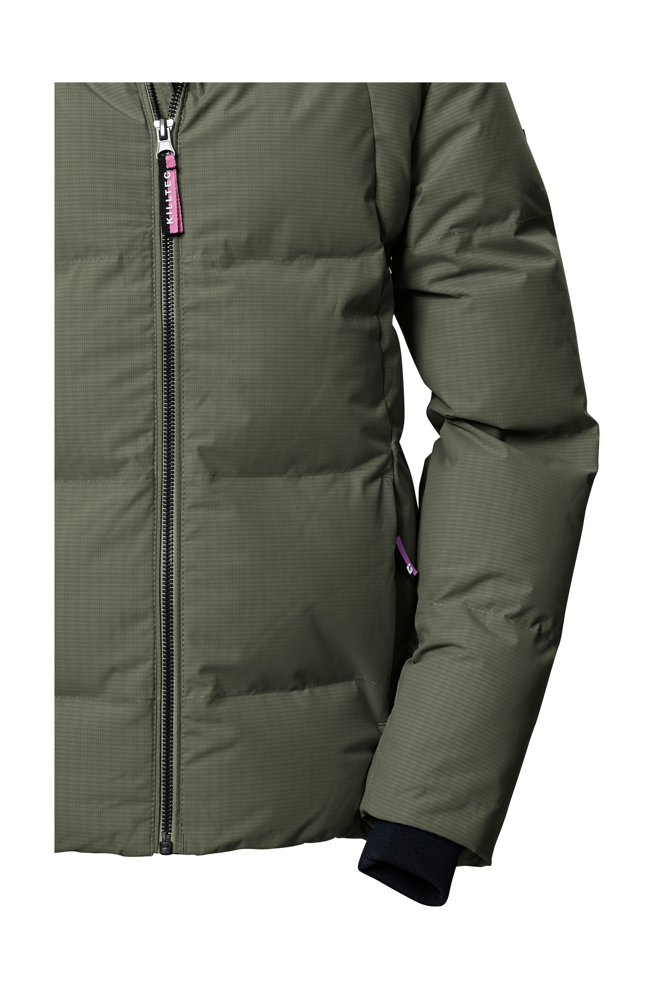 Killtec Steppjacke »KOW 357 GRLS QLTD JCKT«, Wasserabweisende Mädchenjacke mit Kapuze, atmungsaktiv, warm