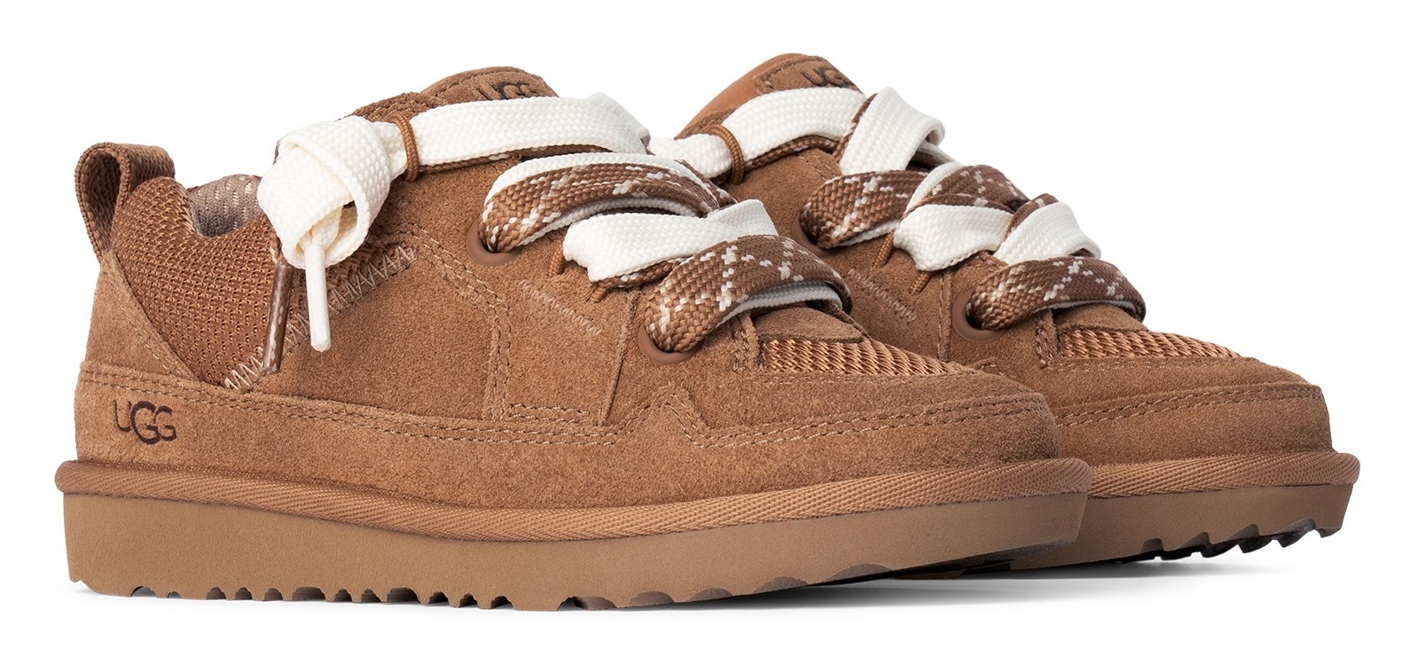 UGG Sneaker »LO LOWMEL«  Freizeitschuh, Halbschuh, Schnürschuh mit Ziernähten