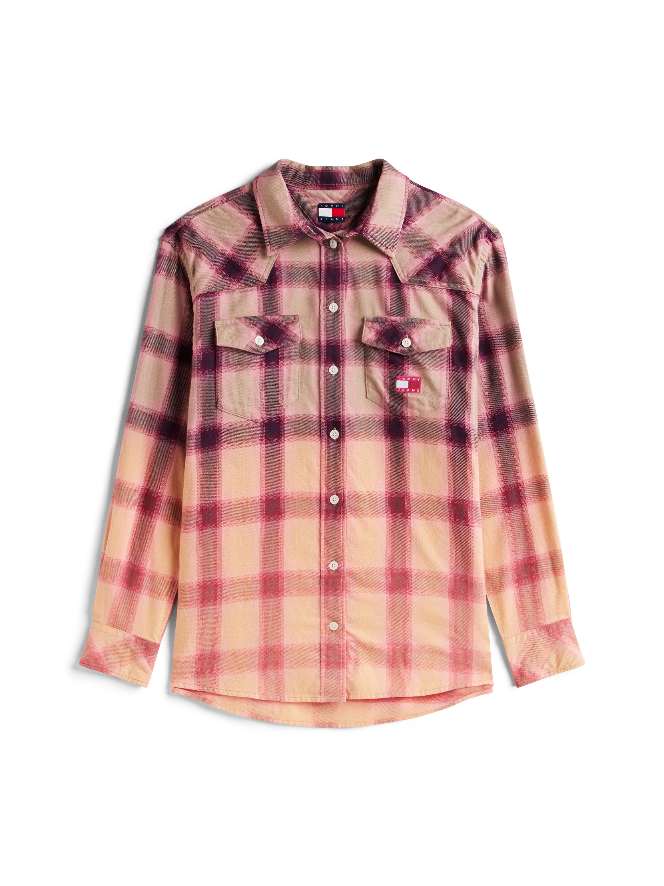 Tommy Jeans Flanellbluse »TJW RLX FLANNEL SHIRT«, aus weicher Flanell Qualität