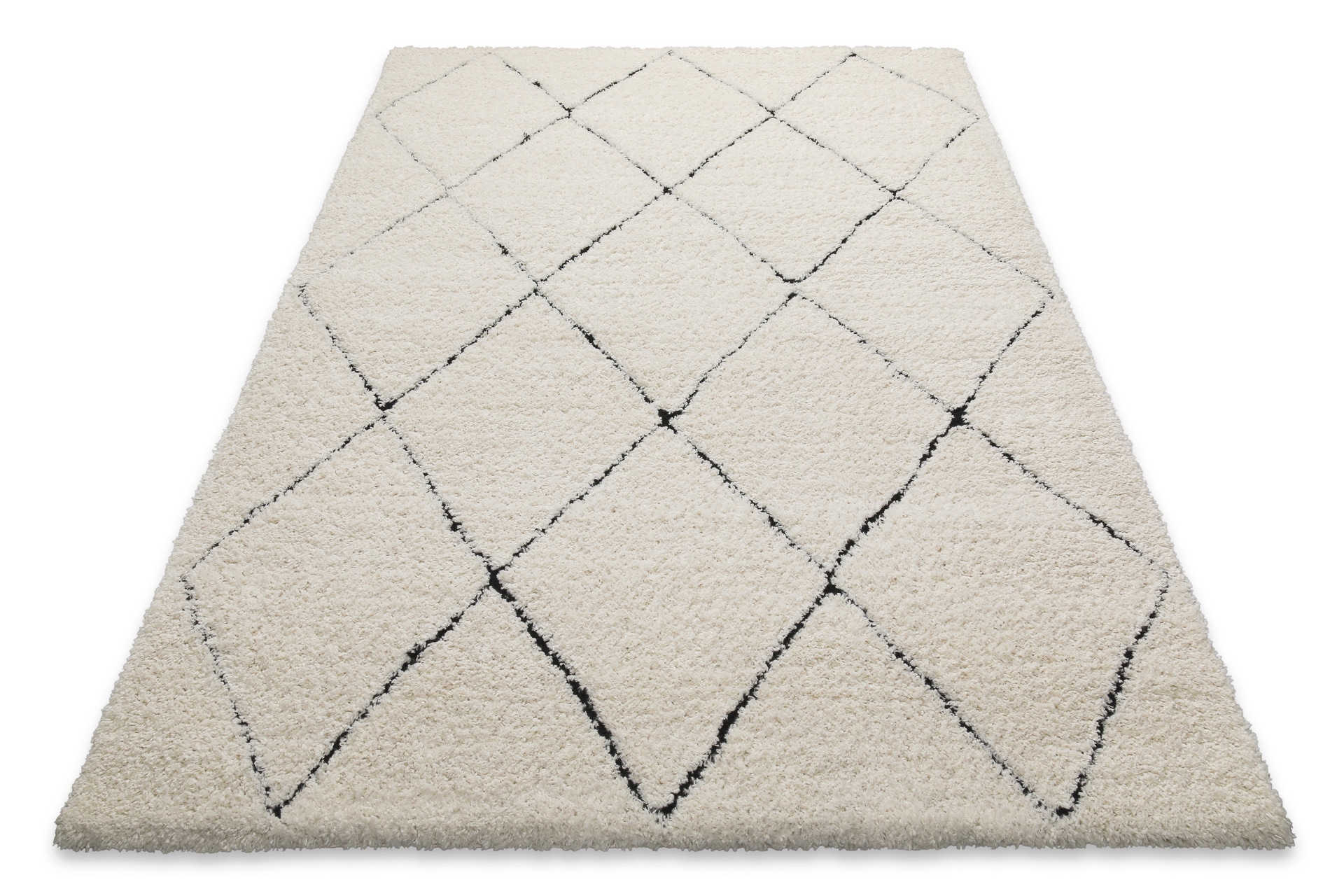 Wecon home Hochflor-Teppich »STUDIO two«, rechteckig, 35 mm Höhe, weicher und kuscheliger Flor, Wohnzimmer, Schlafzimmer, im Berber-Stil