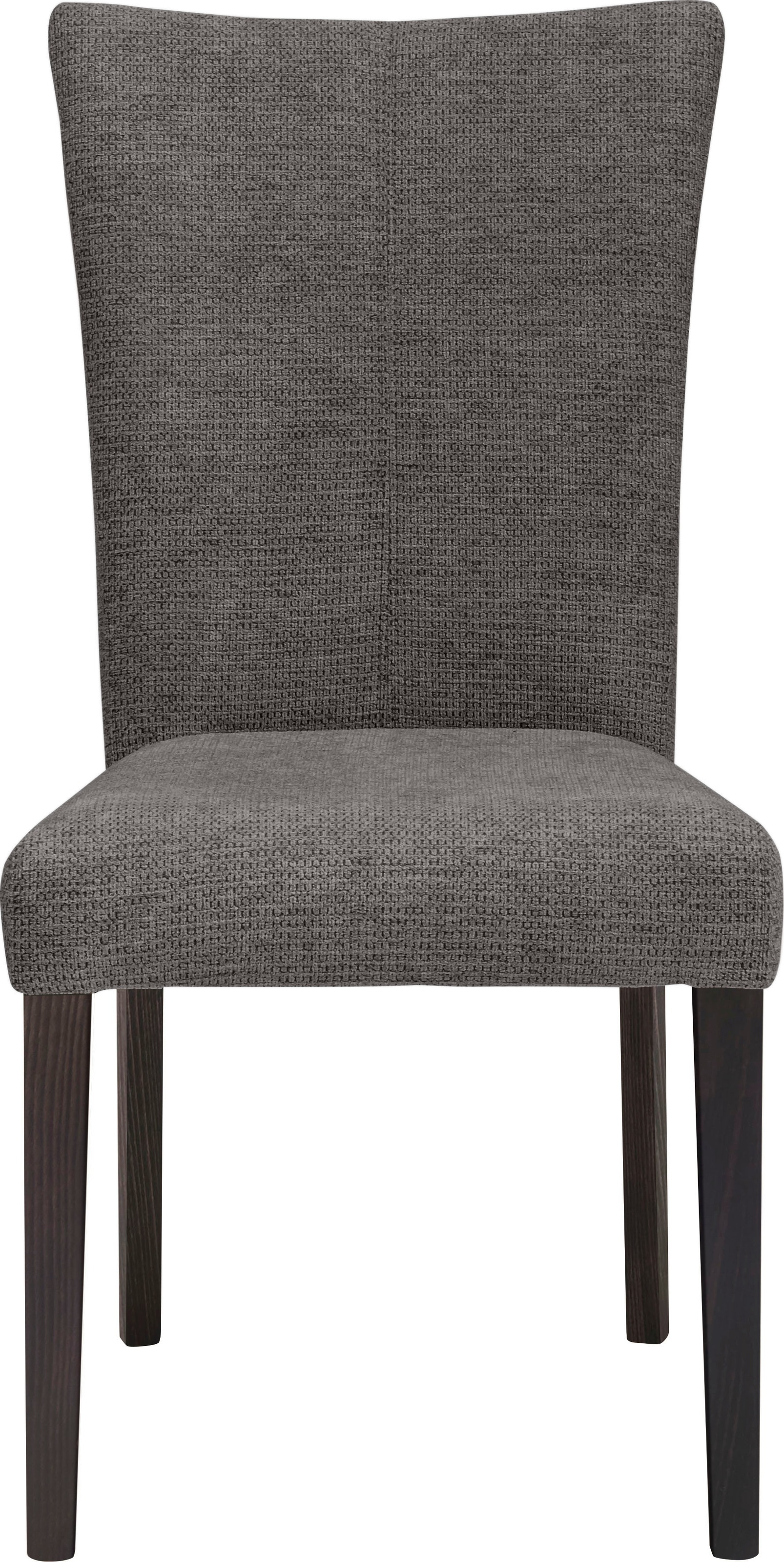 Home affaire 4-Fußstuhl »Aspen«, (Set), 2 St., Softstruktur, Beine aus massiver Buche, wengefarben lackiert