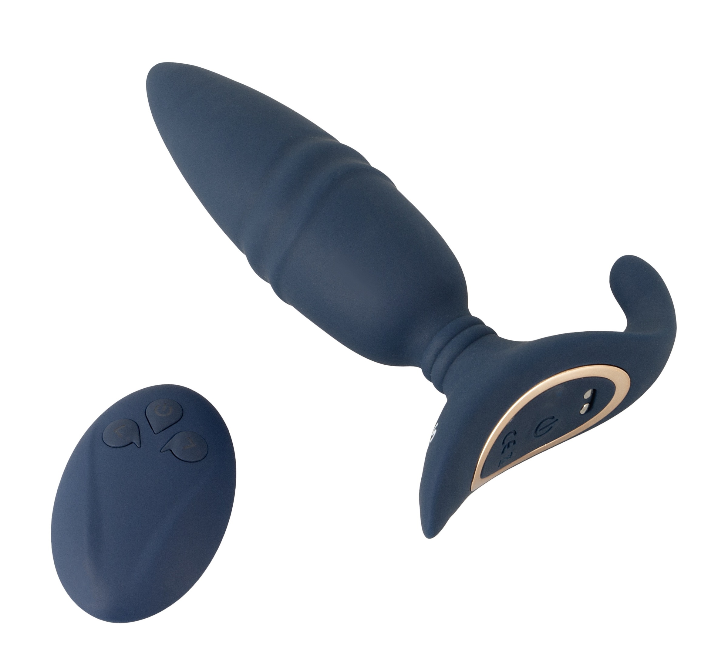 ANOS Anal-Stimulator »Analvibrator mit Stoßfunktion RC Thrusting Butt Plug with Vibration« ()
