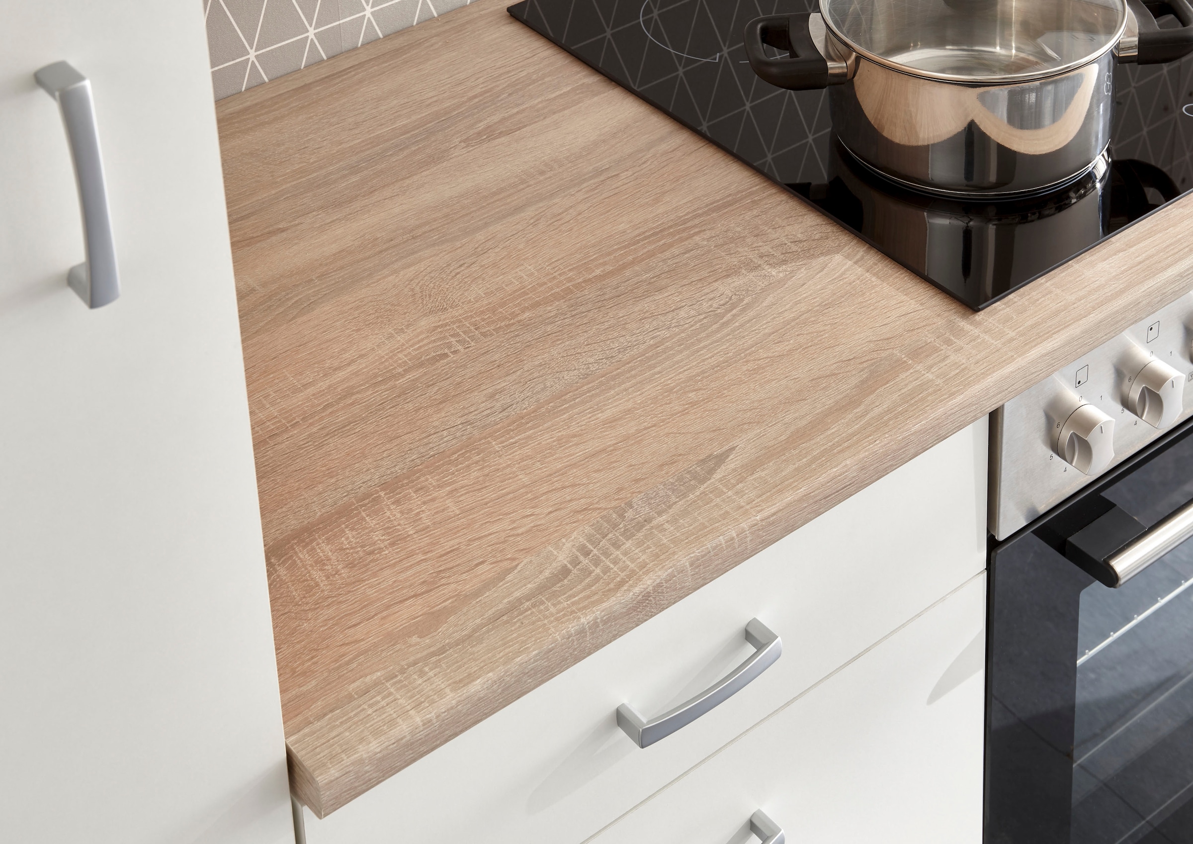 BASIC by Balculina Küchenzeile »Andy« Breite 270 cm, wahlweise mit E-Geräten