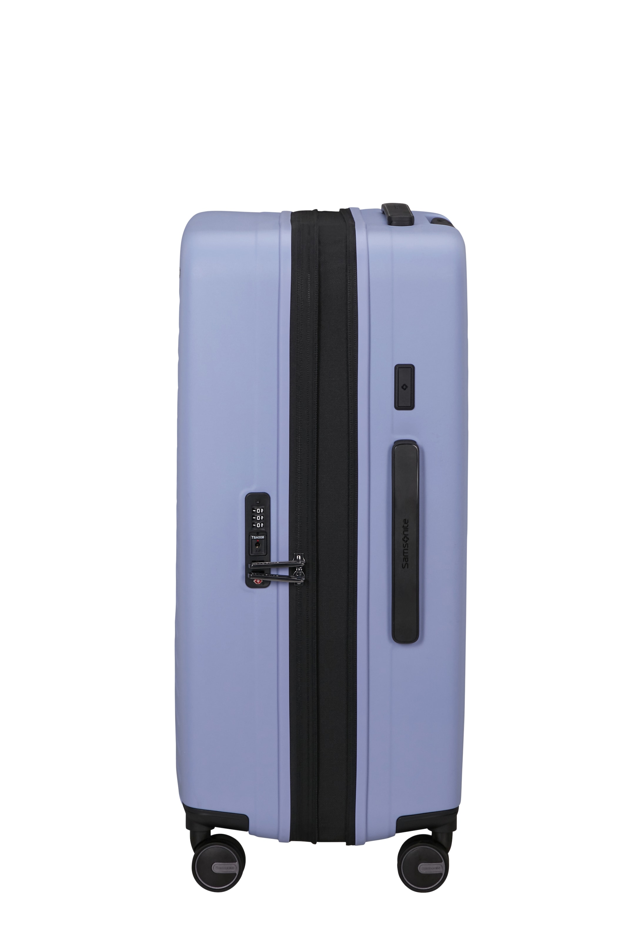 Samsonite Hartschalen-Trolley »RESTACKD« 71 l 4 Rollen mit fester Trennwand und verstellbaren Packgurten