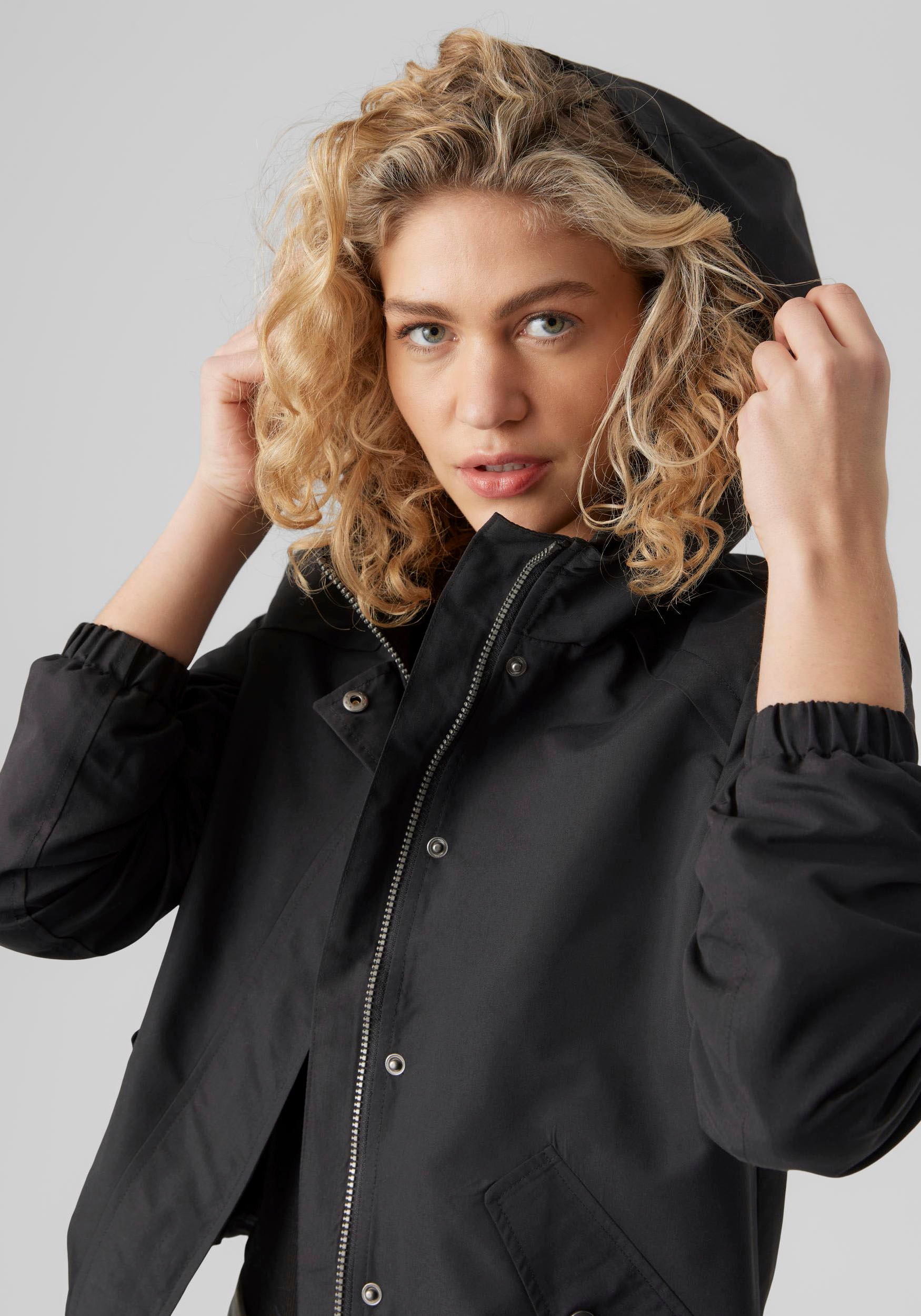 Vero Moda Parka »VMZOA SS23 SHORT PARKA«, mit Kapuze, mit Kapuze