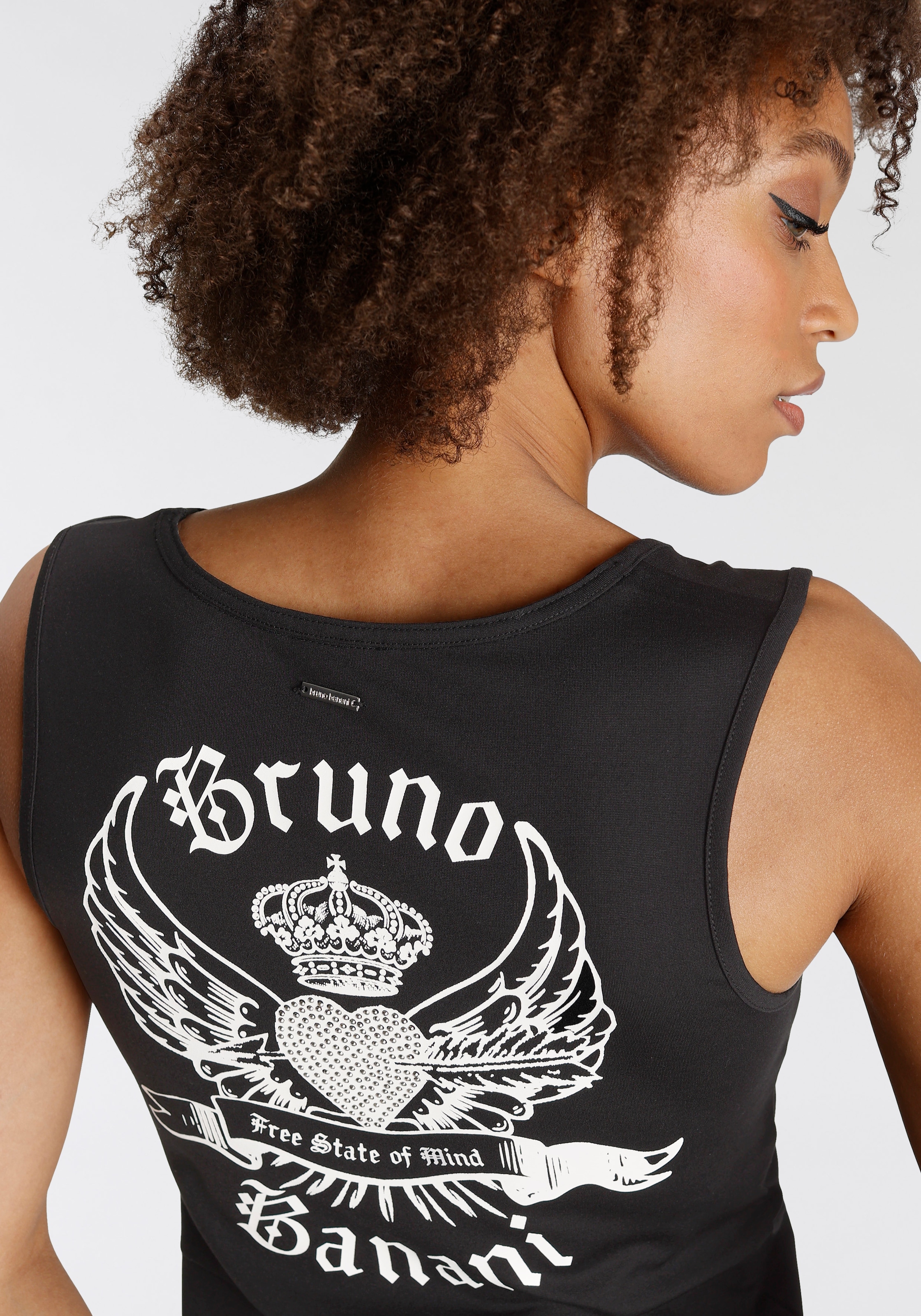 OTTO Banani online KOLLEKTION Bruno mit NEUE Rücken-Print Jerseykleid, bestellen bei
