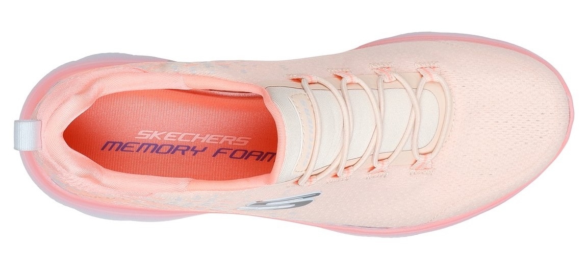 Skechers Slip-On Sneaker »SUMMITS«, Trainingsschuh, Sneaker, Slipper, Halbschuh mit Bungee-Verschluss