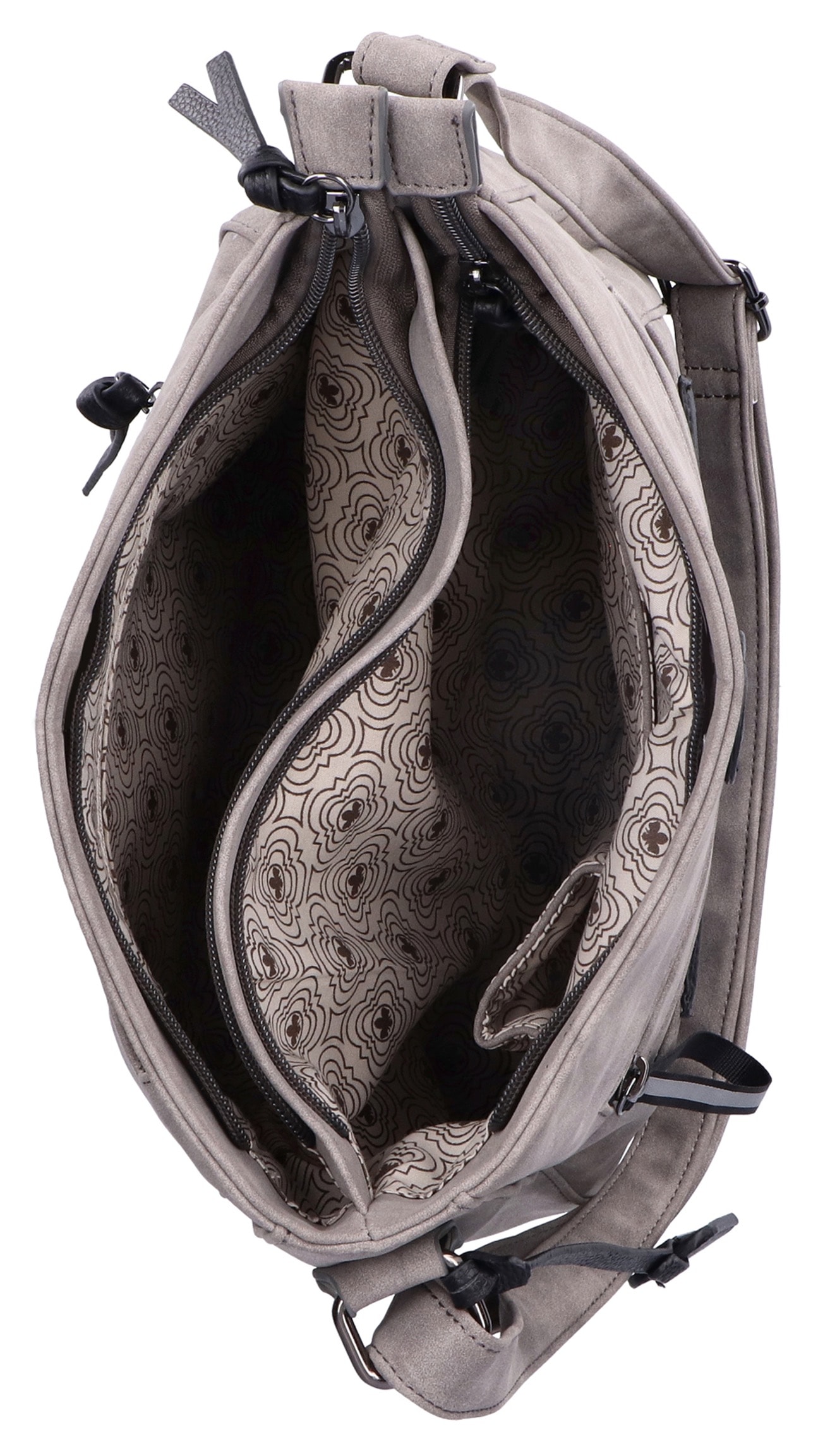 Rieker Umhängetasche, Schultertasche, Damen-Handtasche, mit praktischen Fächern