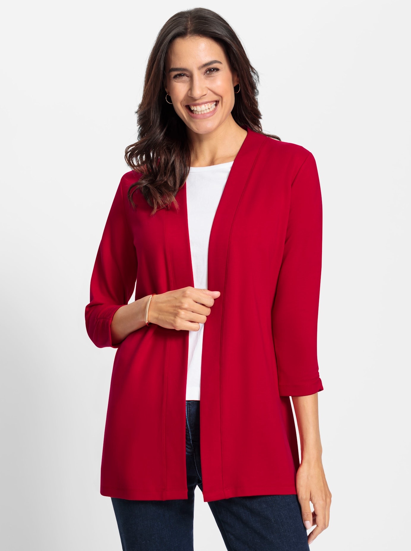 Inspirationen Shirtjacke »Shirtjacke«, (1 tlg.)