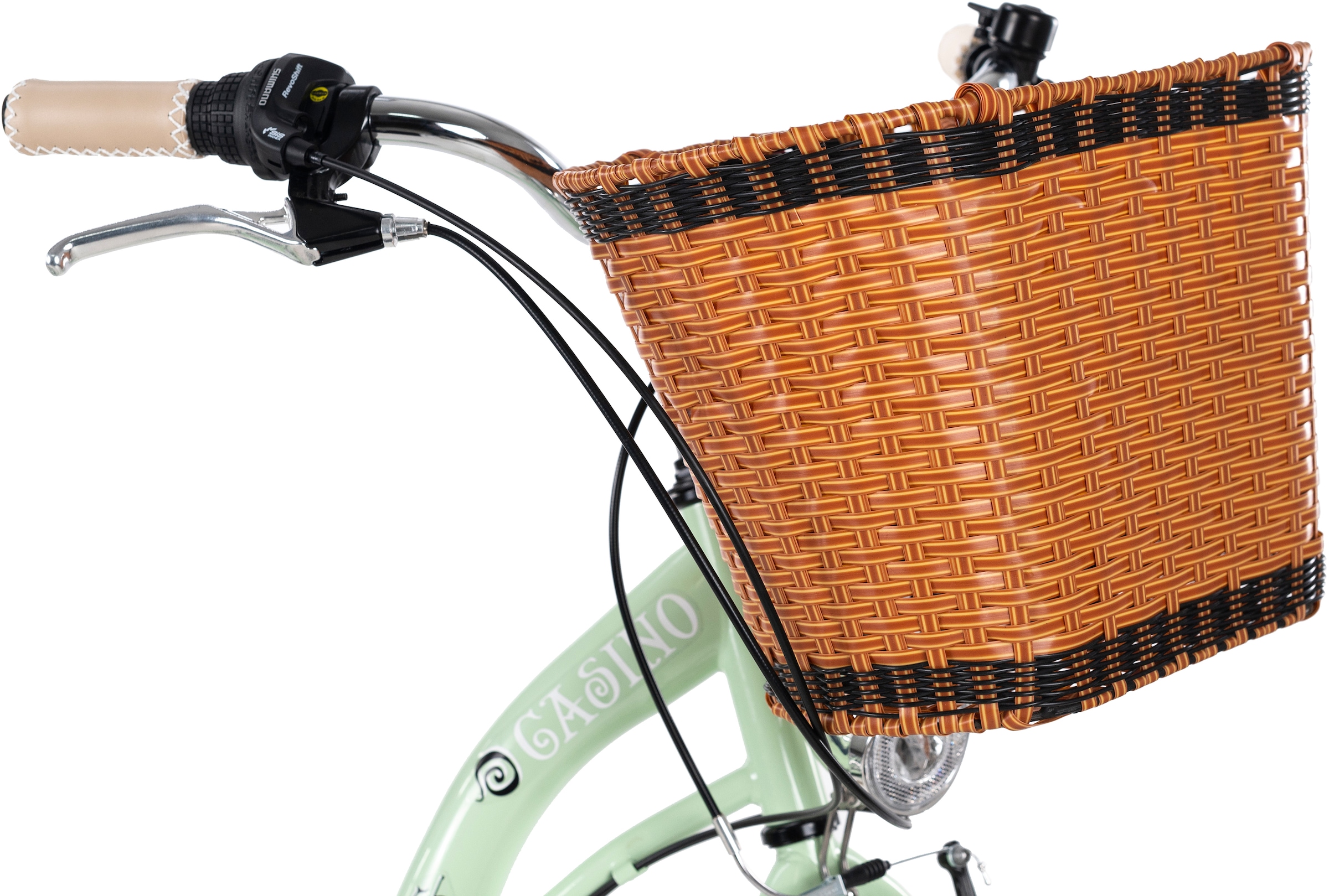 KS Cycling Cityrad »Casino«, 6 Gang, Shimano, Tourney Schaltwerk, Kettenschaltung, für Damen, Kettenschaltung