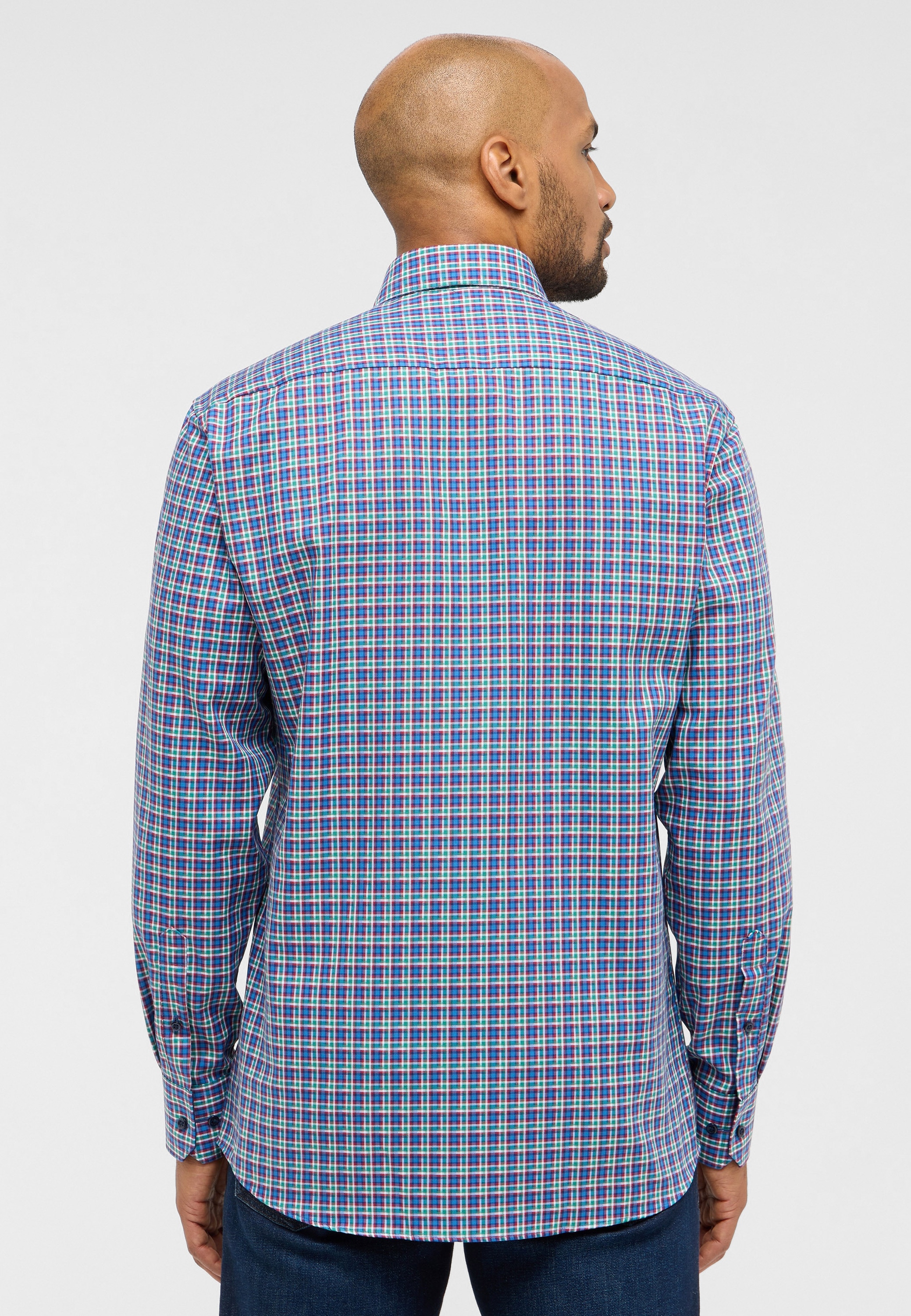 Eterna Langarmhemd »MODERN FIT«, NON IRON (bügelfrei)