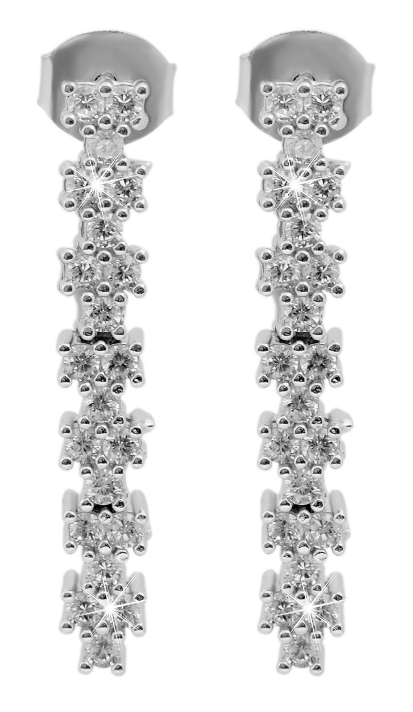 Adelia´s Paar Ohrstecker »Damen Ohrringe ¿ Ohrstecker aus 925 Silber«