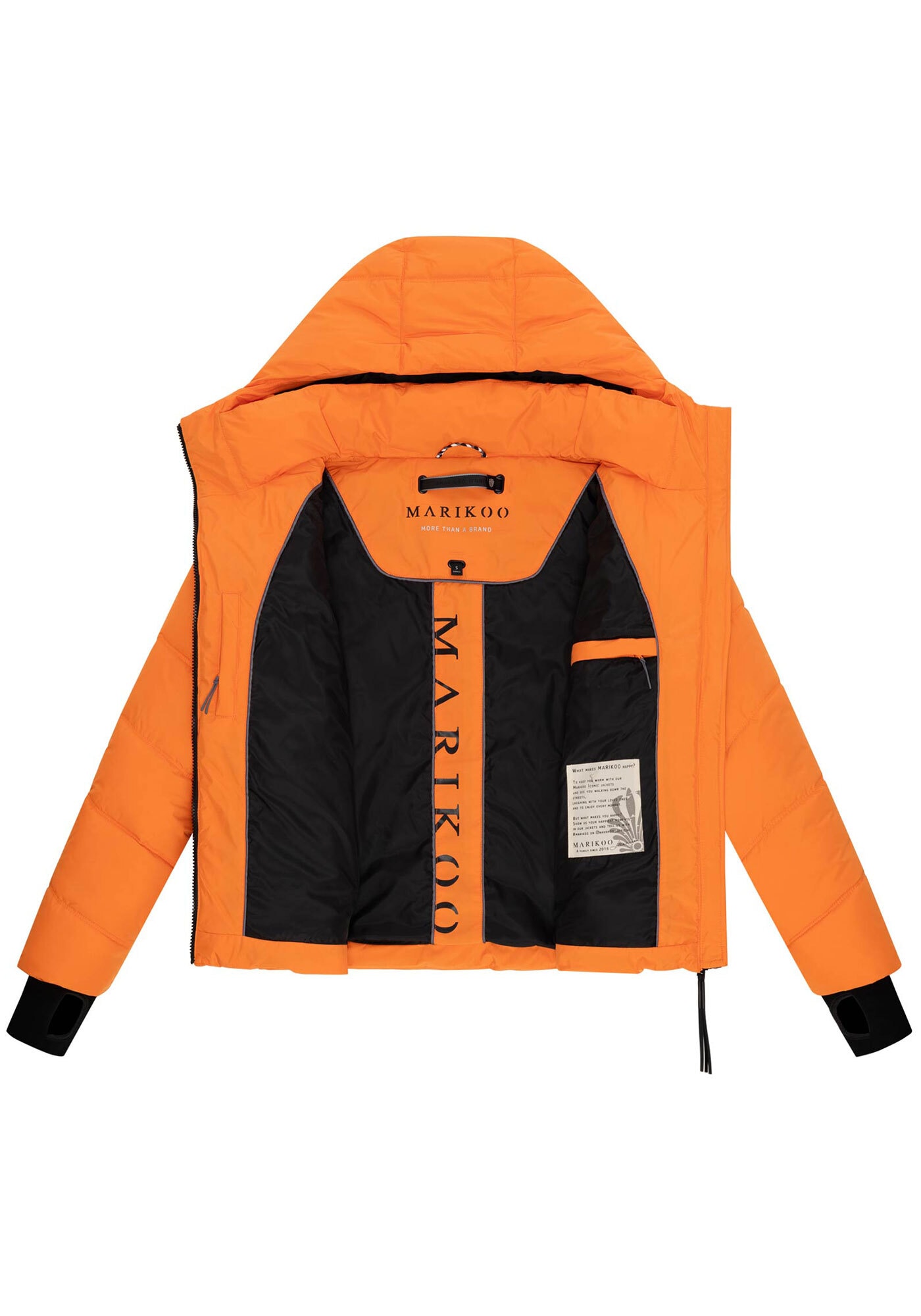 Marikoo Winterjacke »Marikoo Yukanii Damen Winterjacke Steppjacke N114«