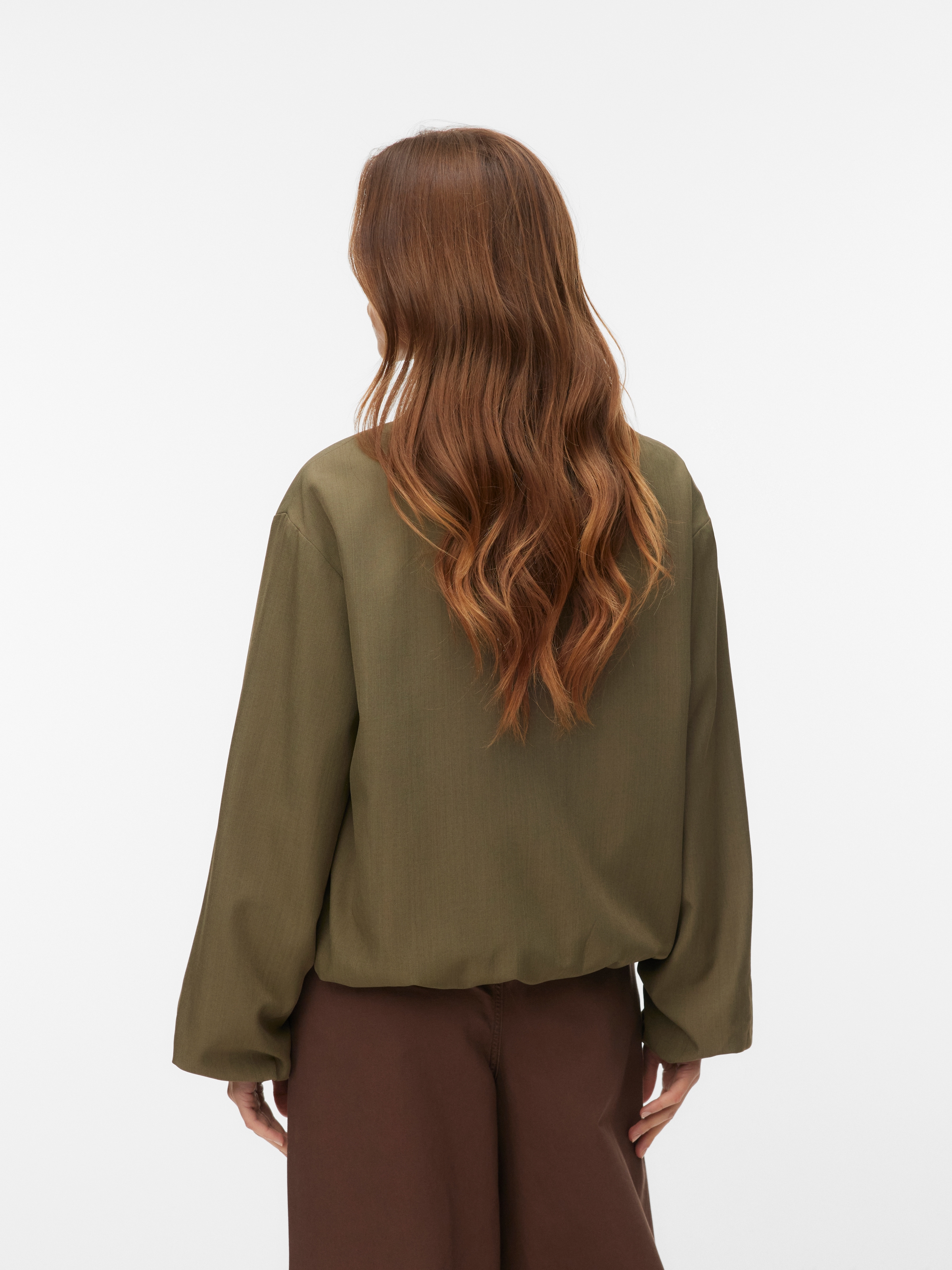 Vero Moda Blouson »VMNOVA SHORT JACKET« mit Reißverschluss