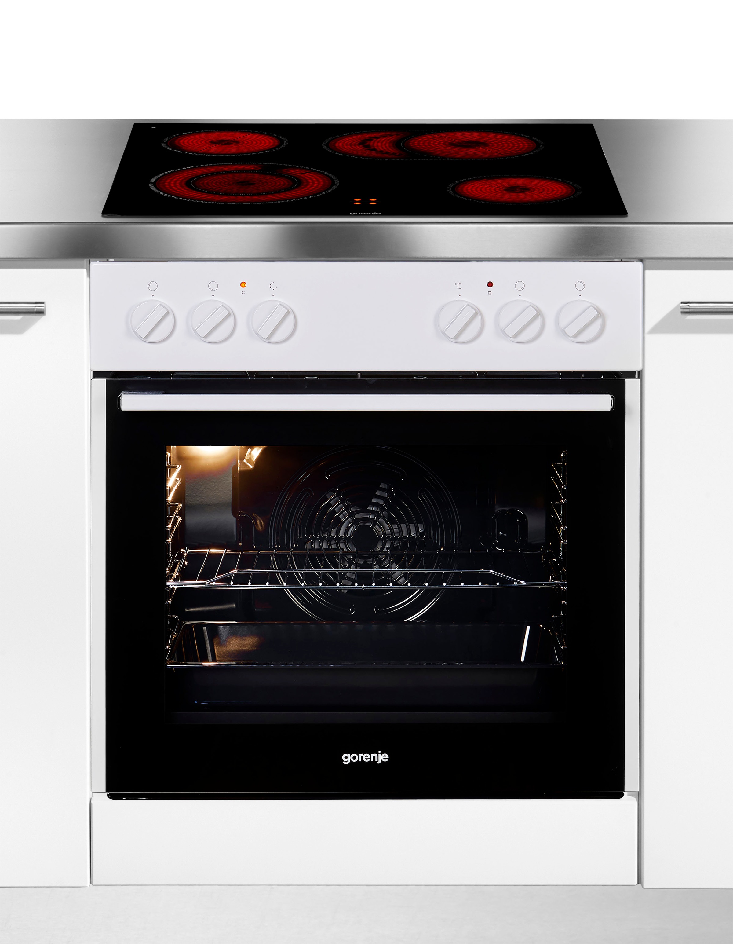 Elektro-Herd-Set, katalytische Reinigung