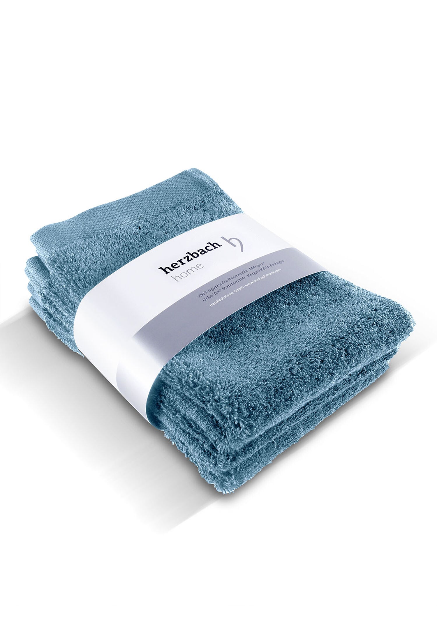 herzbach home Gaestehandtuecher »Pura« 550g/m², Premium-Qualität, 100% Baumwolle, einfarbig