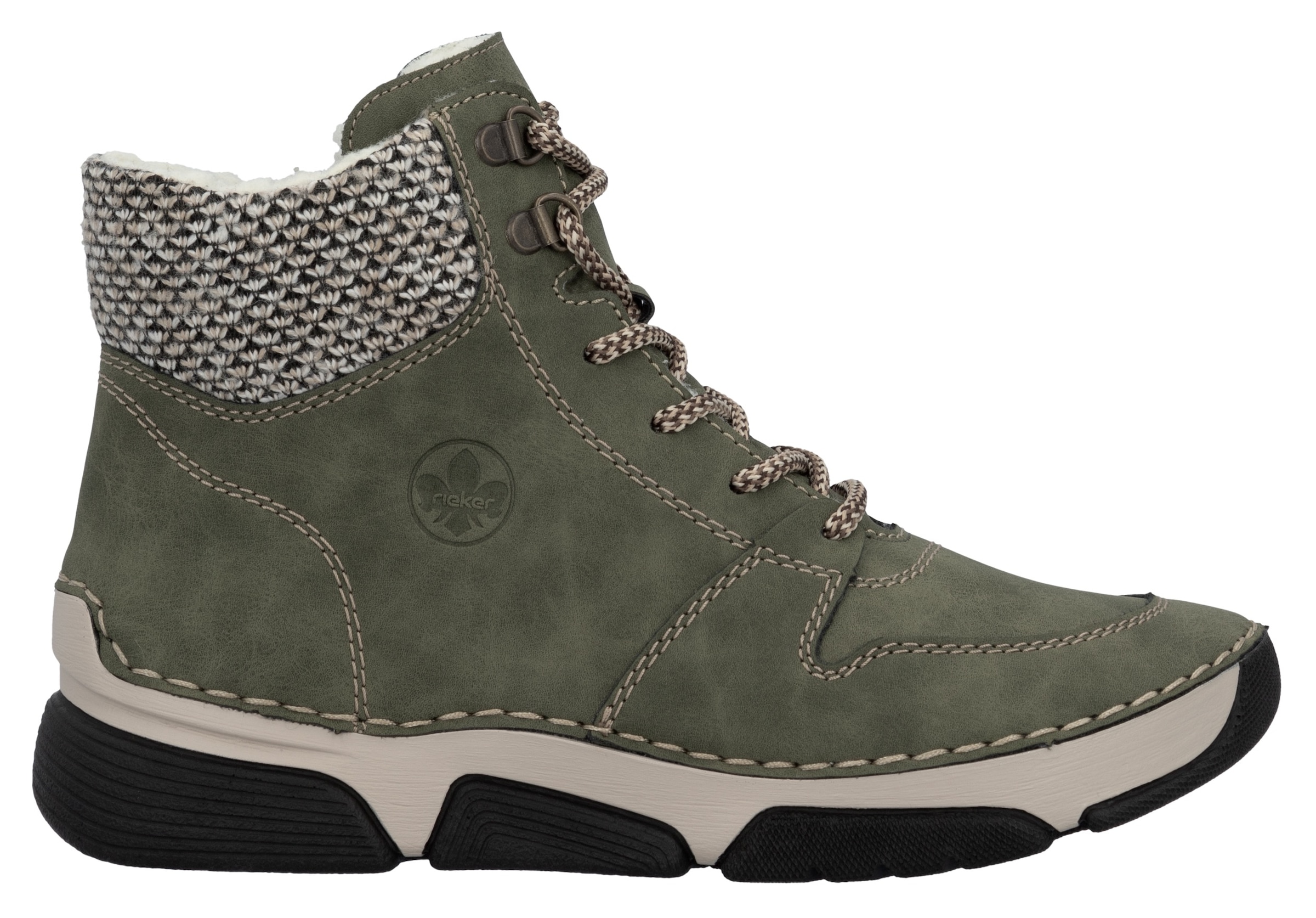Rieker Winterboots, Schnürboots, Stiefelette mit praktischem Innenreißverschluss