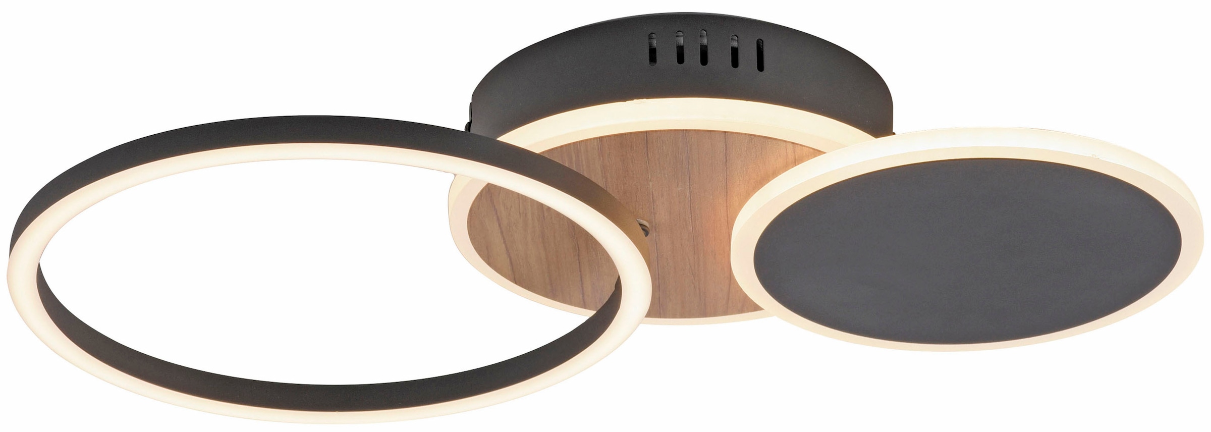JUST LIGHT Deckenleuchte »SEVENT«, 1 flammig, Leuchtmittel LED-Board | LED fest integriert, LED