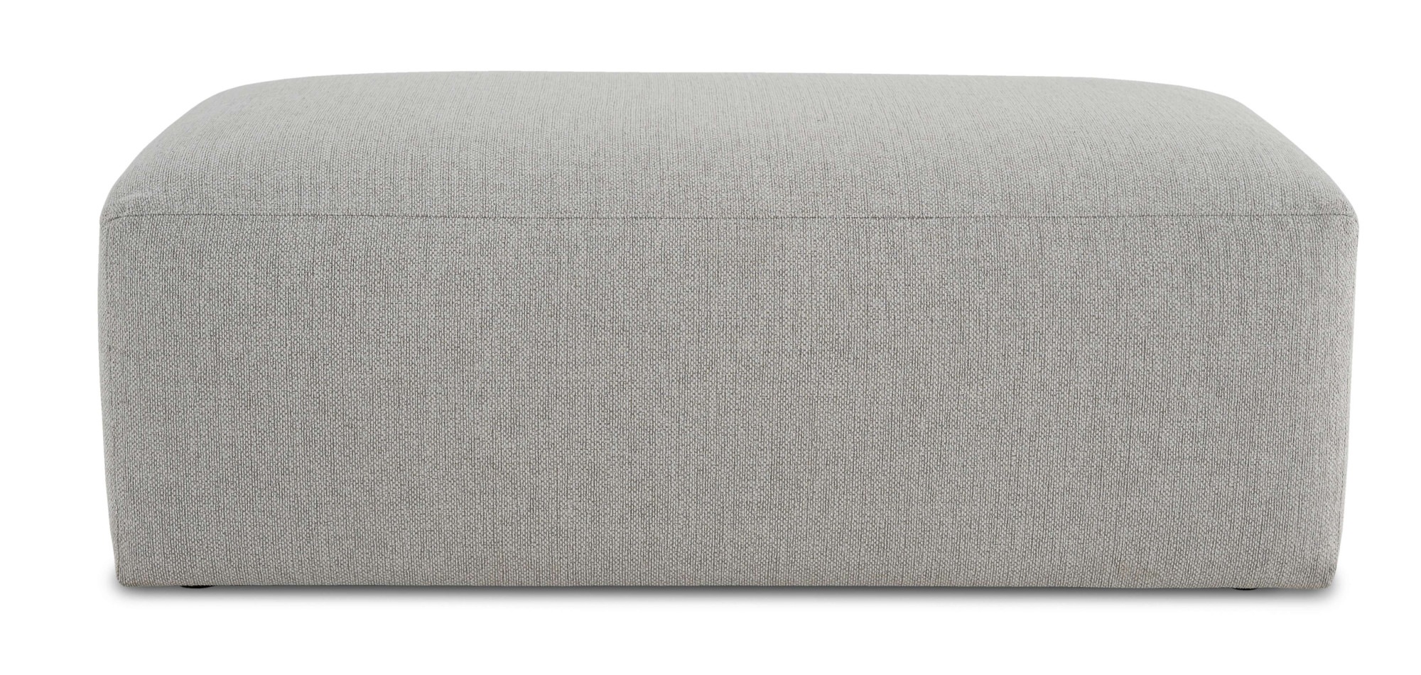 OTTO home Polsterhocker »Koa Pouf, Webstoff, Cord, Struktur, Chenille« Wellenunterfederung, weicher Lounge-Sitzkomfort