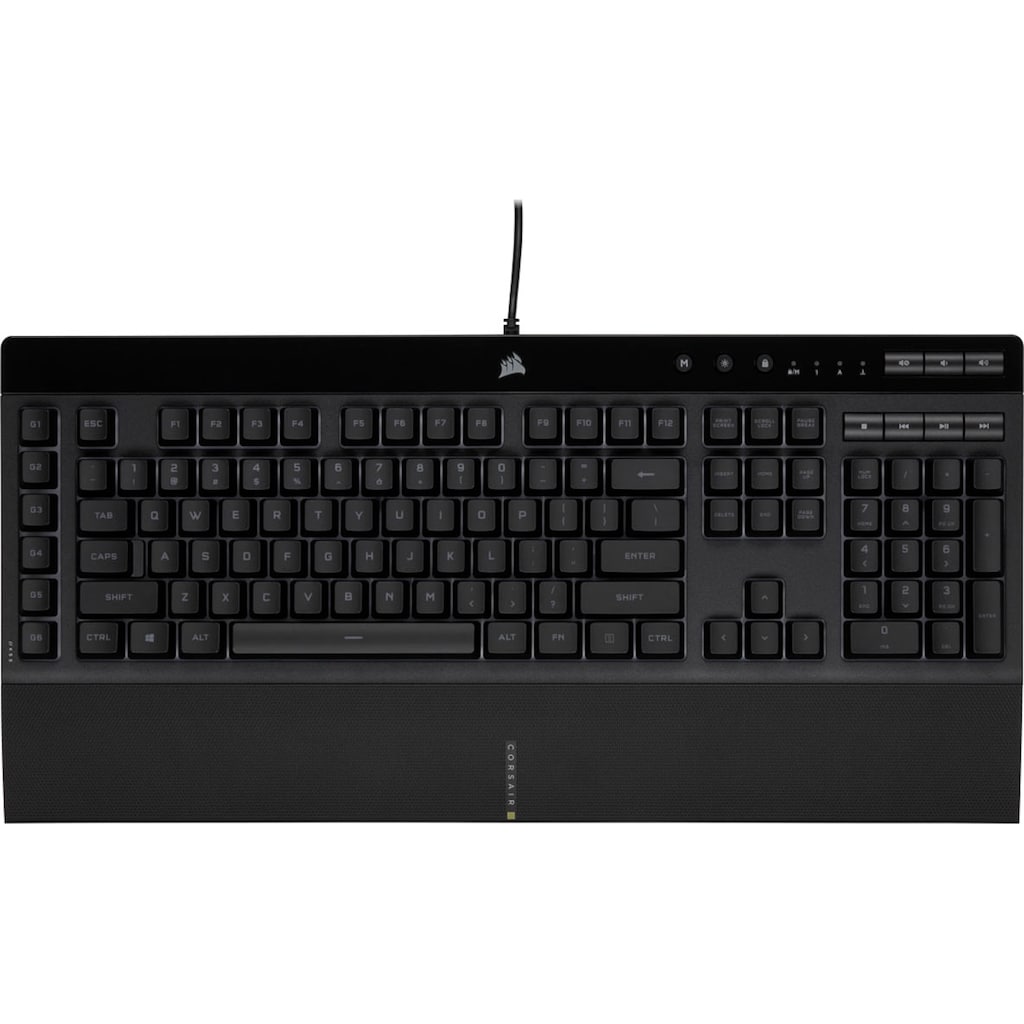 Corsair Gaming-Tastatur »K55 RGB PRO«, (Ziffernblock-USB-Anschluss-Fn-Tasten)