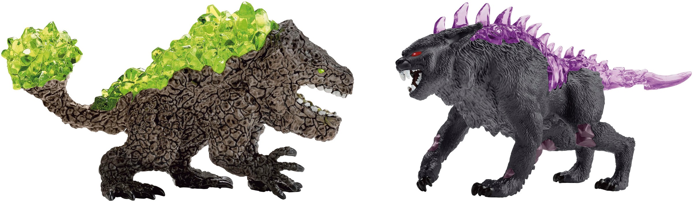 Schleich® Spielfigur »ELDRADOR® CREATURES, Schattenluchs vs. Felsbrecher (70827)«