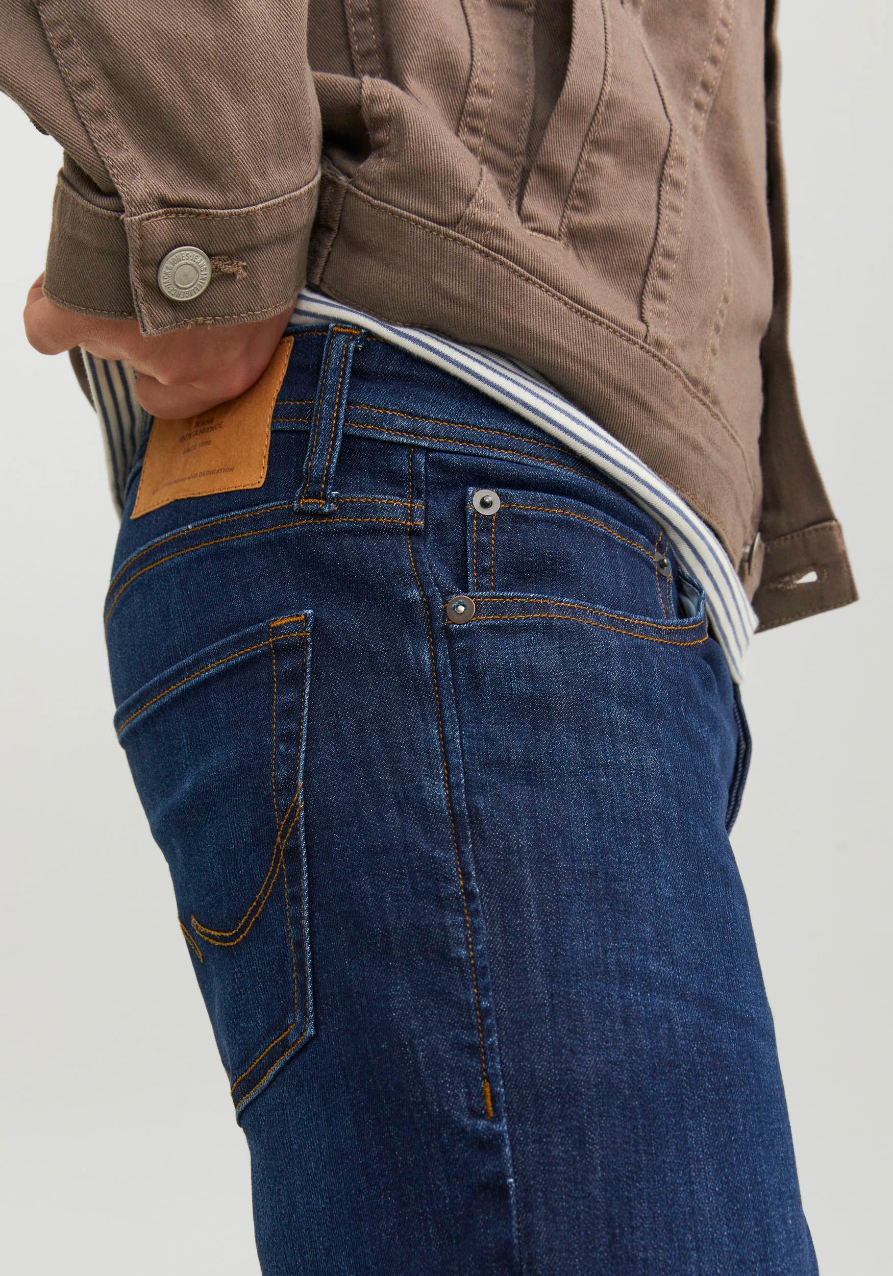 Jack & Jones Slim-fit-Jeans »JJIGLENN JJORIGINAL«