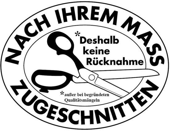 GARESA Gardinenstange »BAROCK« Ø 35 mm 1 läufig-läufig Wunschmaßlänge rustikale Vorhanggarnitur Holz, verlängerbar, mit Ringe/2 Lauf Gleiter
