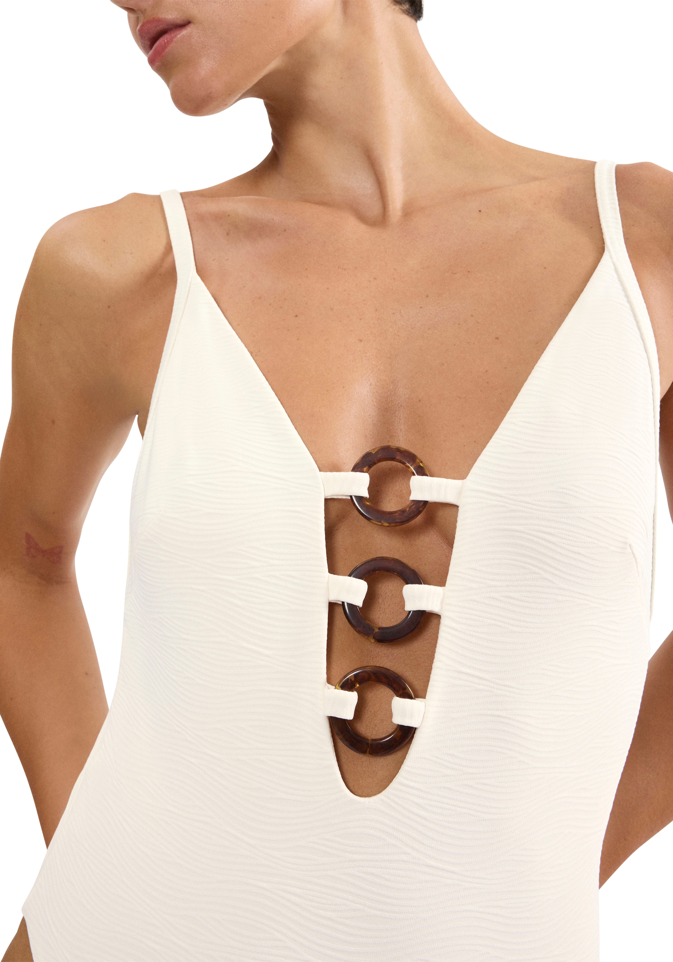 Triumph Badeanzug »Summer Dune O« mit Wellenstruktur