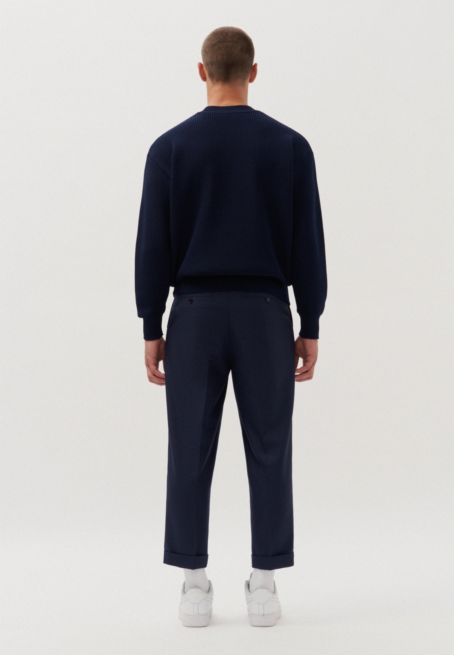 studio seidensticker Strickpullover »Studio«, Langarm Rundhals