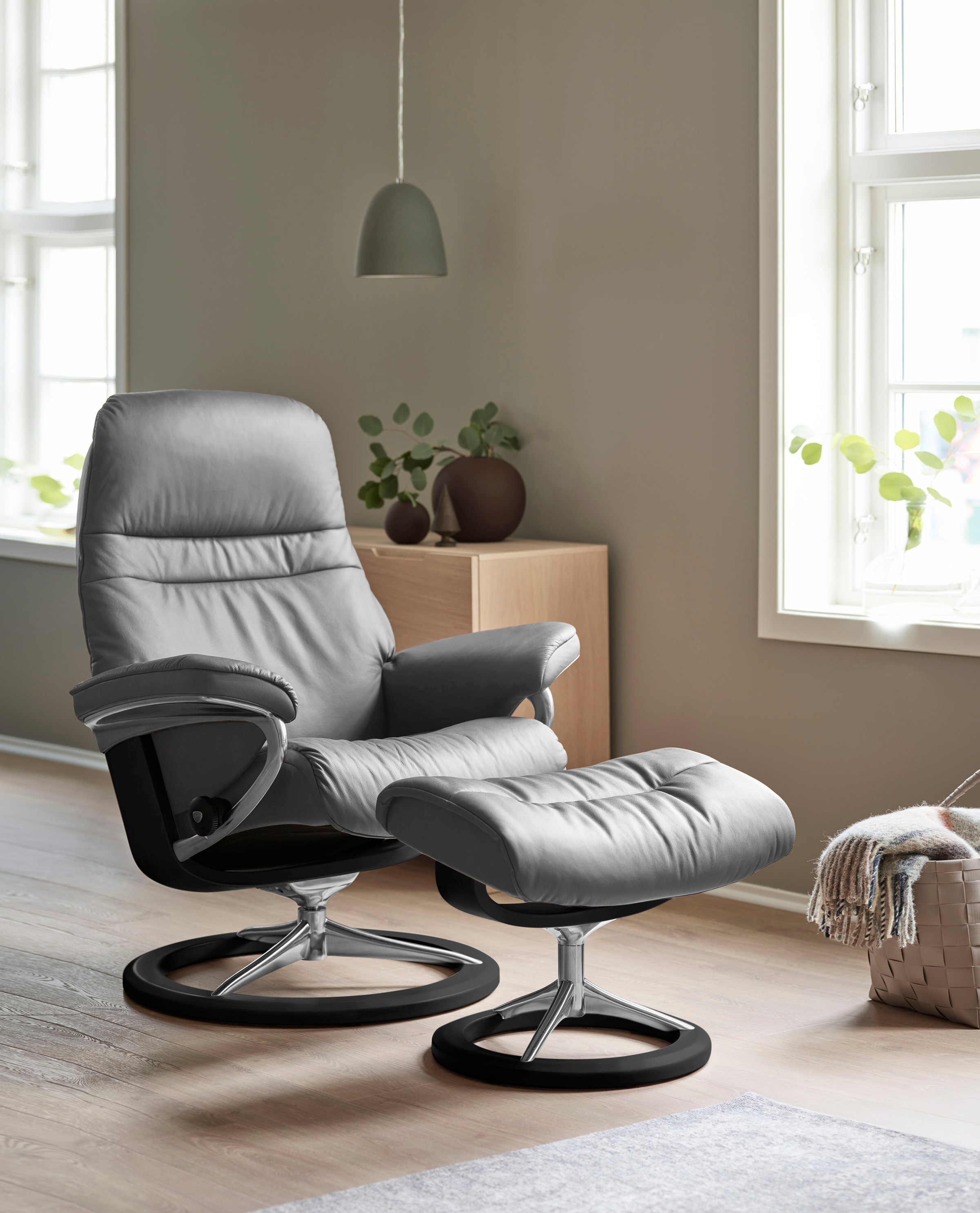Stressless® Relaxsessel »Sunrise«, mit Signature Base, Größe S, Gestell Schwarz
