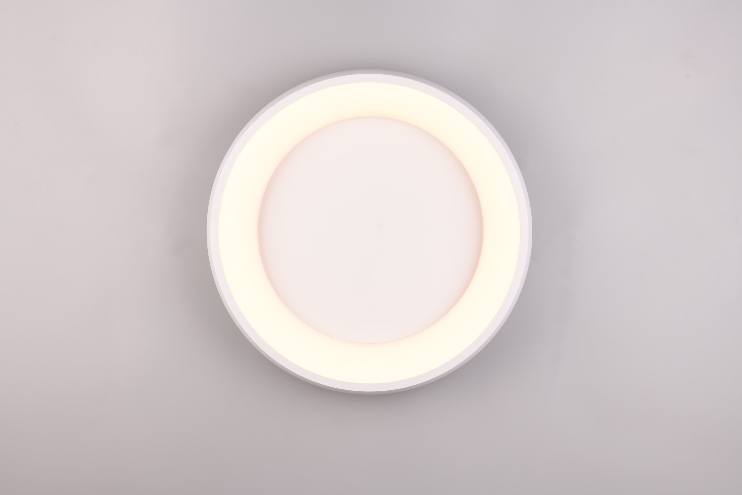 TRIO Leuchten LED Deckenleuchte »CARDONA, runde LED Deckenlampe Büro, Ø 46cm, 3300 Lumen 29W, dimmbar« LED-Board 1 Stk. warmweiß - kaltweiß CCT - Lichtfarbe einstellbar 2300/3000/4000K, auch Wandmontage möglich