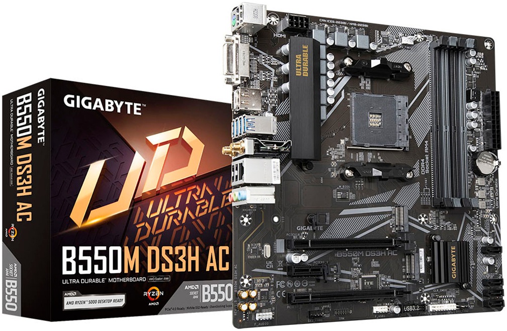 Gigabyte Mainboard »B550M DS3H AC«