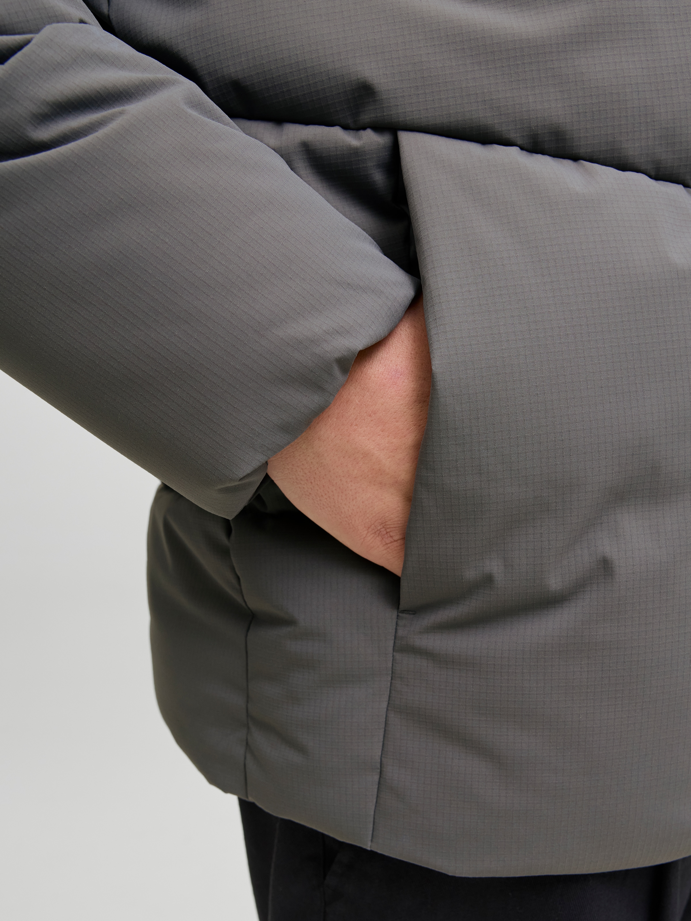 Jack & Jones PlusSize Steppjacke »JJGLOBAL PUFFER JACKET PLS«, mit Kapuze